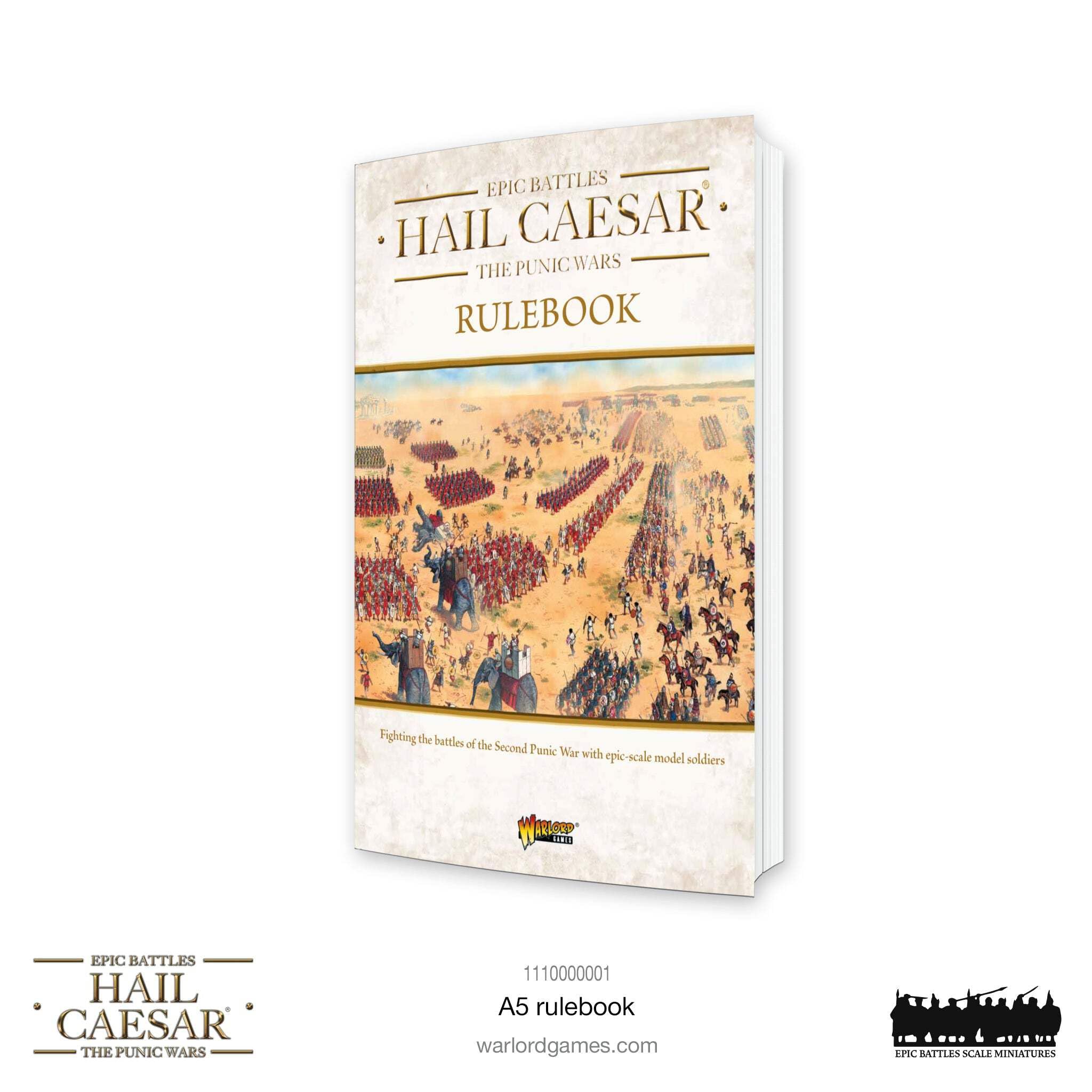Hail Caesar Epic Battles: The Punic Wars Rulebook Books