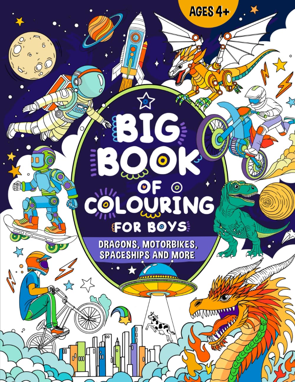 Big Book of Colouring for Boys Fairy Tales & Legends