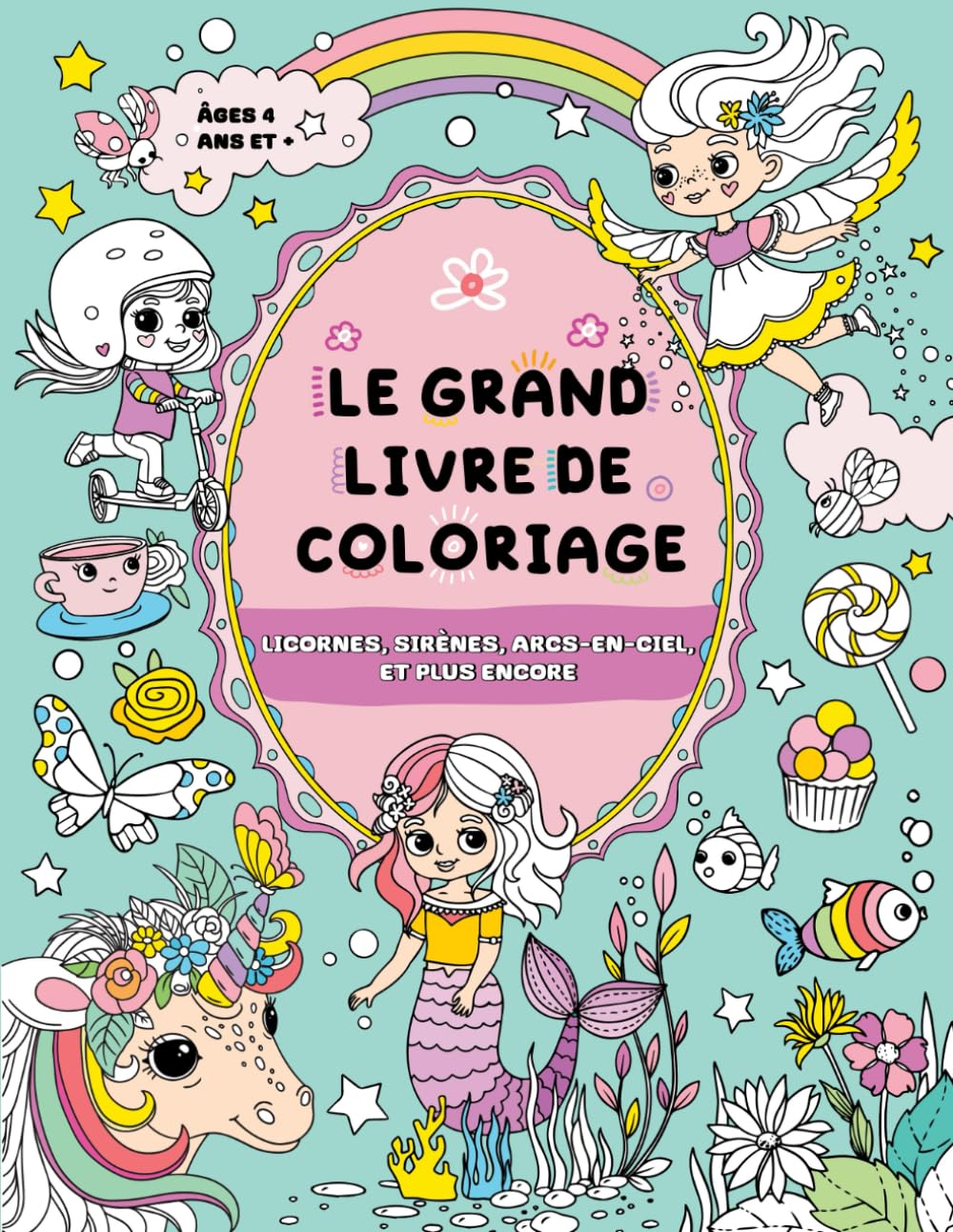 Le Grand Livre de Coloriage pour Filles Non-fiction