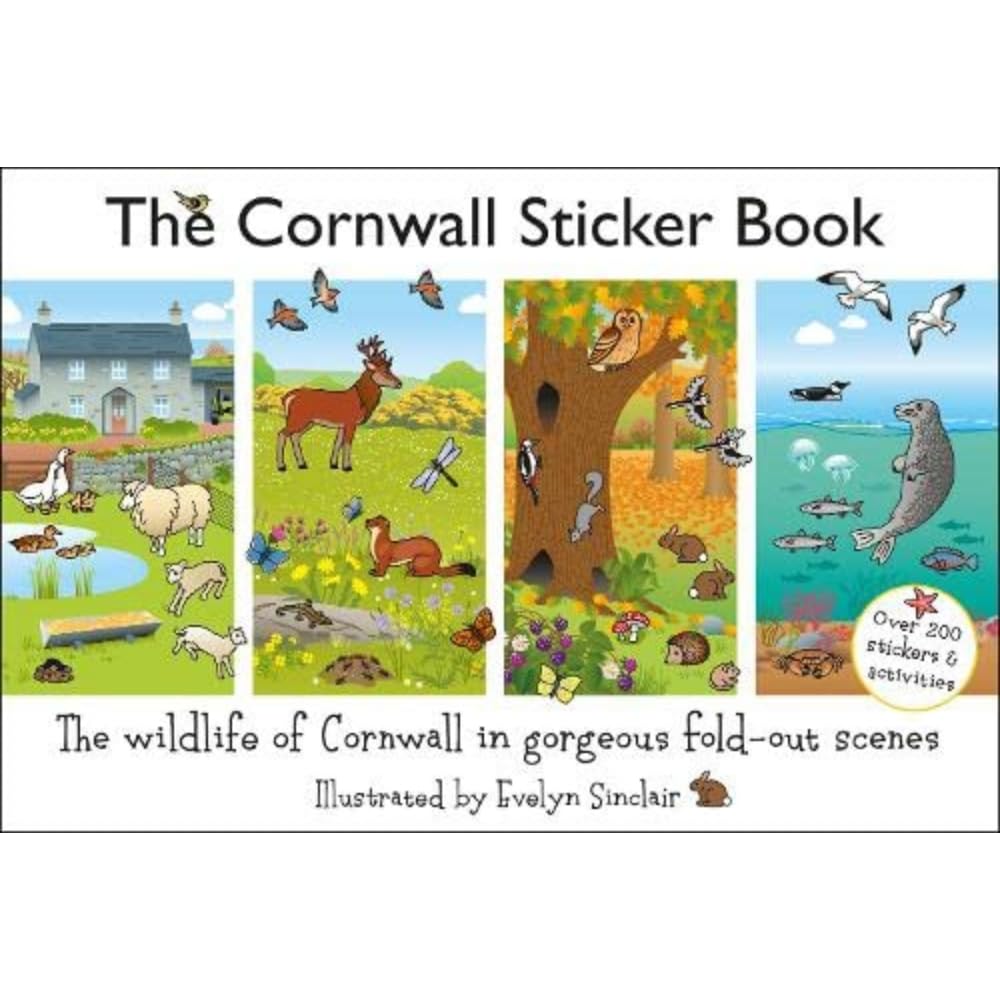 The Cornwall Sticker Book: The Wildlife of Cornwall in gorgeous fold-out scenes Tiptoi & Games