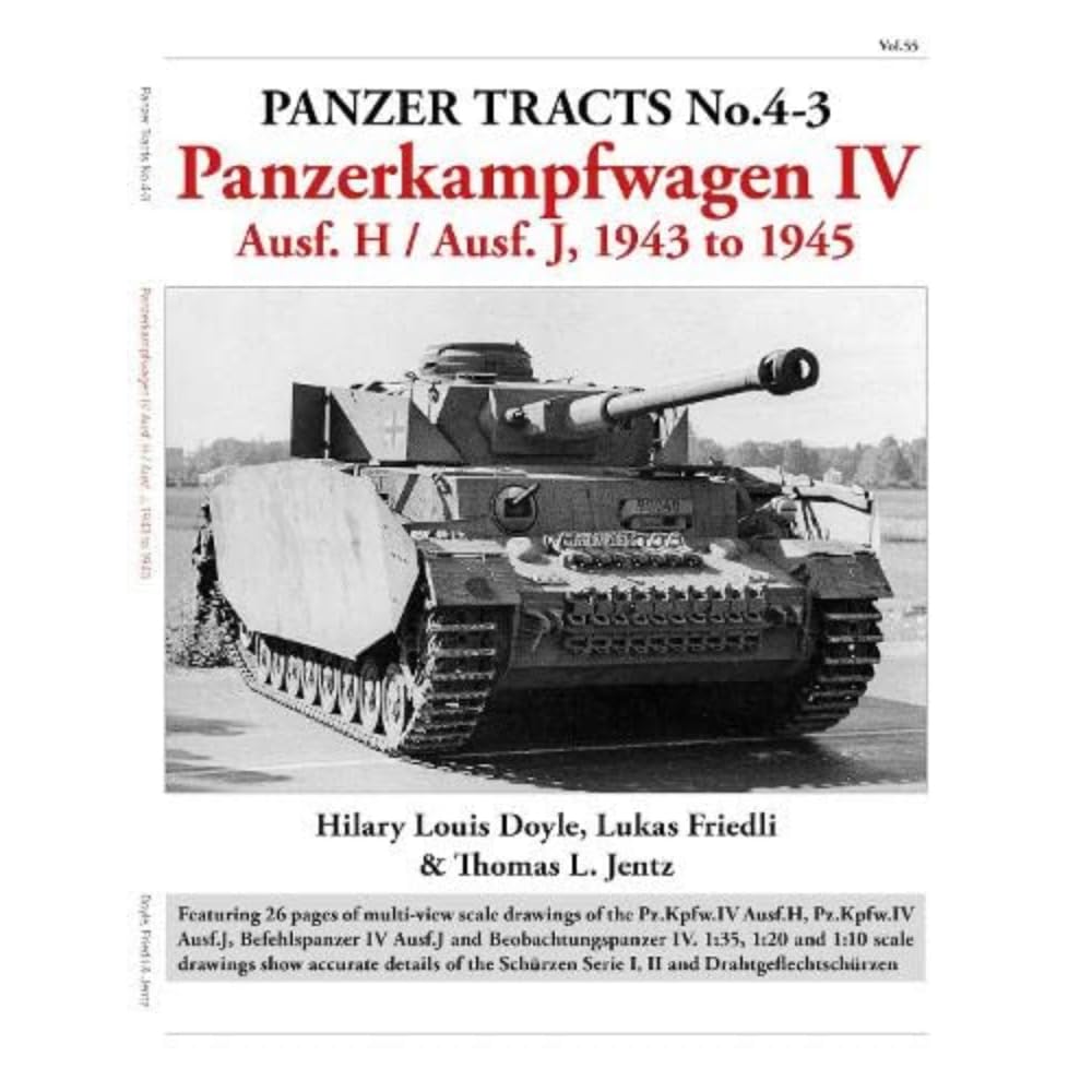 Panzer Tracts No.4-3: Panzerkampfwagen IV Ausf.H and J Social Sciences