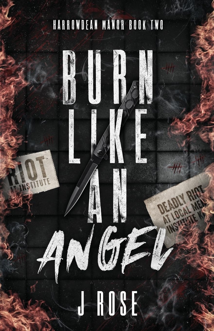 Burn Like An Angel Discreet Cover Edition: A Dark Reverse Harem Romance (Harrowdean Manor Discreet Edition, Band 2) Contemporary literature