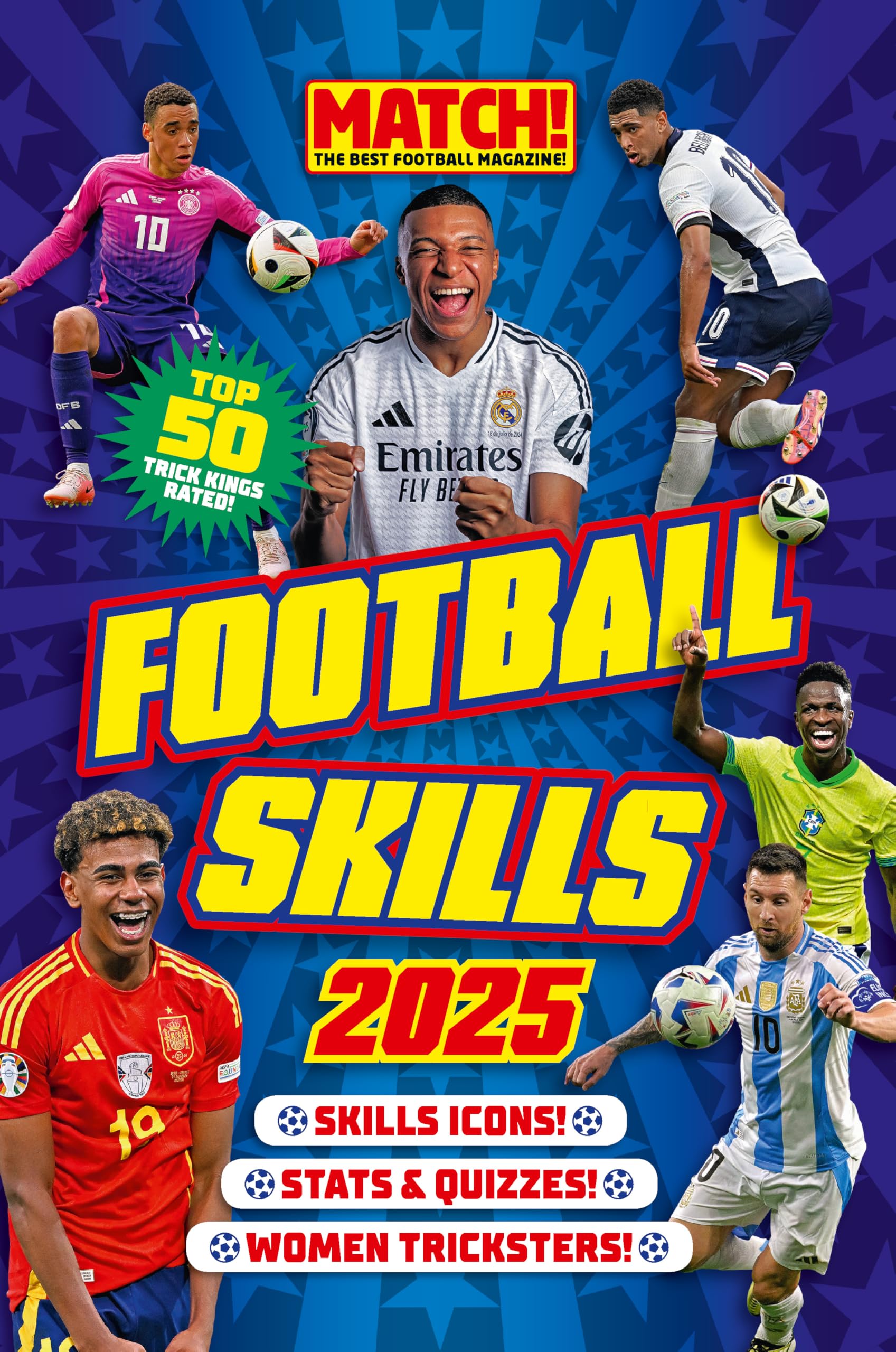 Official MATCH! Football Skills 2025 Reference Books