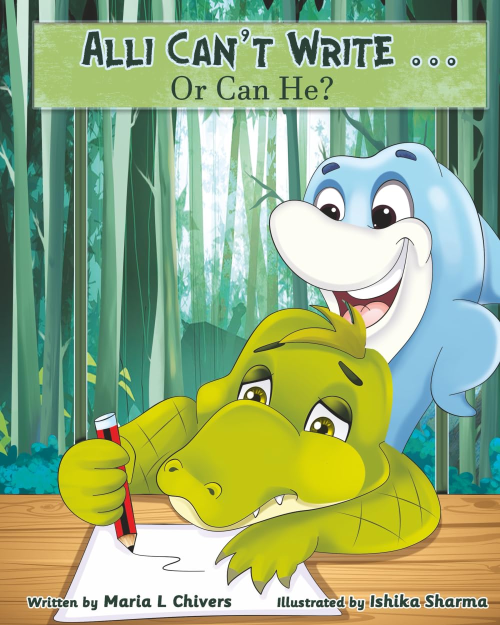 Alli Can't Write: A Storybook for Children with Handwriting Difficulties including those with: Dyslexia, Dysgraphia, Dyscalculia, Dyspraxia & ADHD (Tales from the Everglades, Band 1) Education & Training