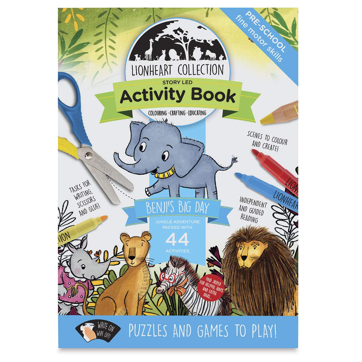 MPC The Lionheart Collection: Benji's Big Day Activity Book 2020: US Version Novels & Short Stories