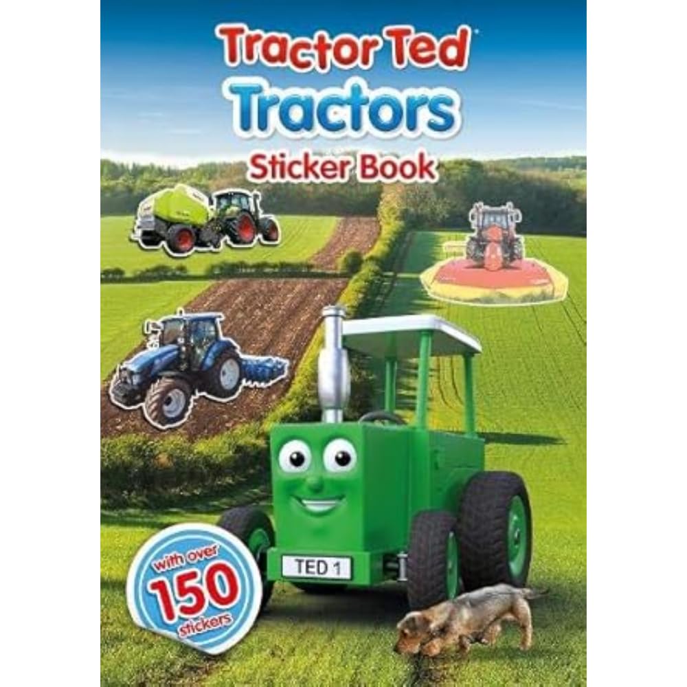 Tractor Ted Tractors Sticker Book: Best tractor fun on the farm with over 150 stickers Tiptoi & Games