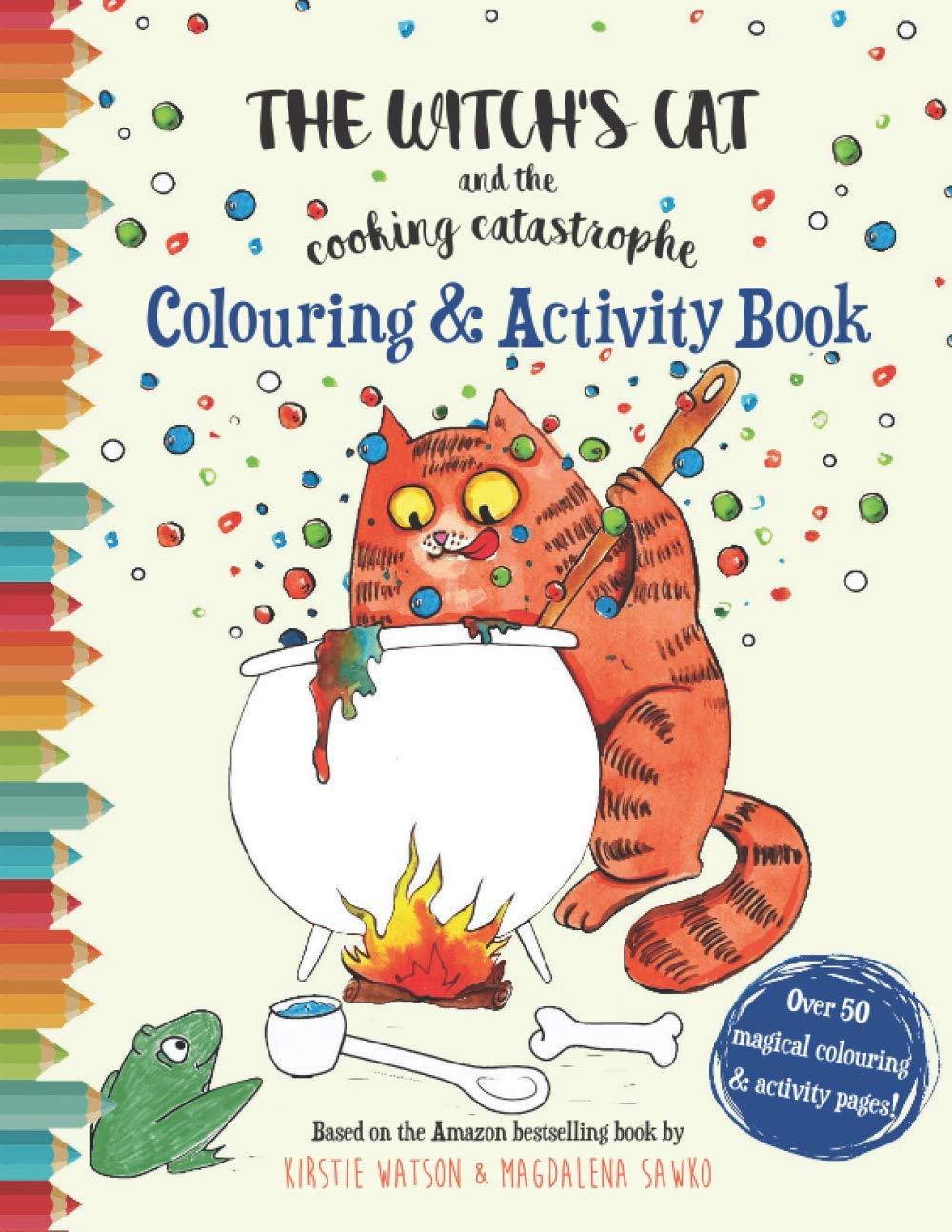 The Witch's Cat and The Cooking Catastrophe Colouring & Activity Book Tiptoi & Games