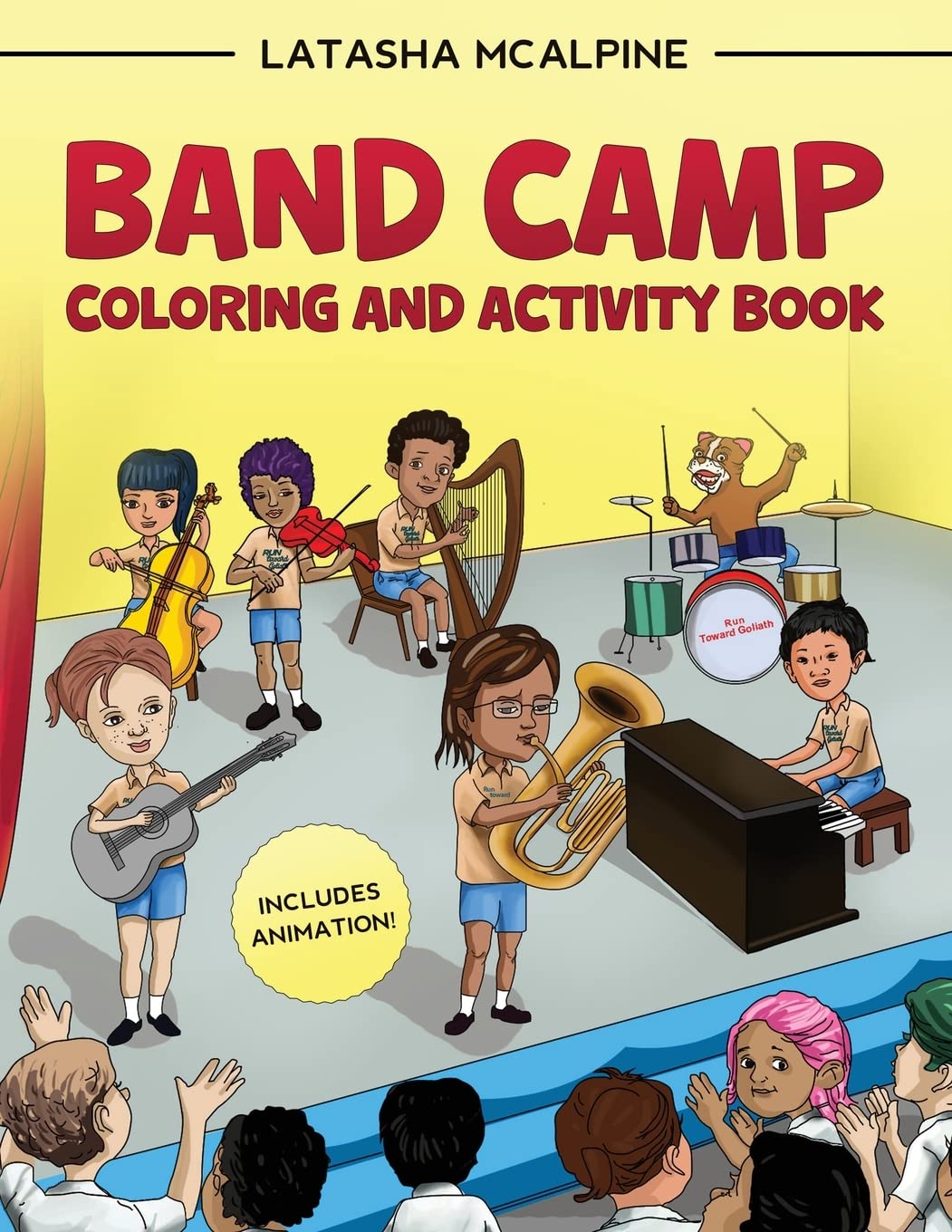 RTG Band Camp Animated Coloring and Activity Book Children's books