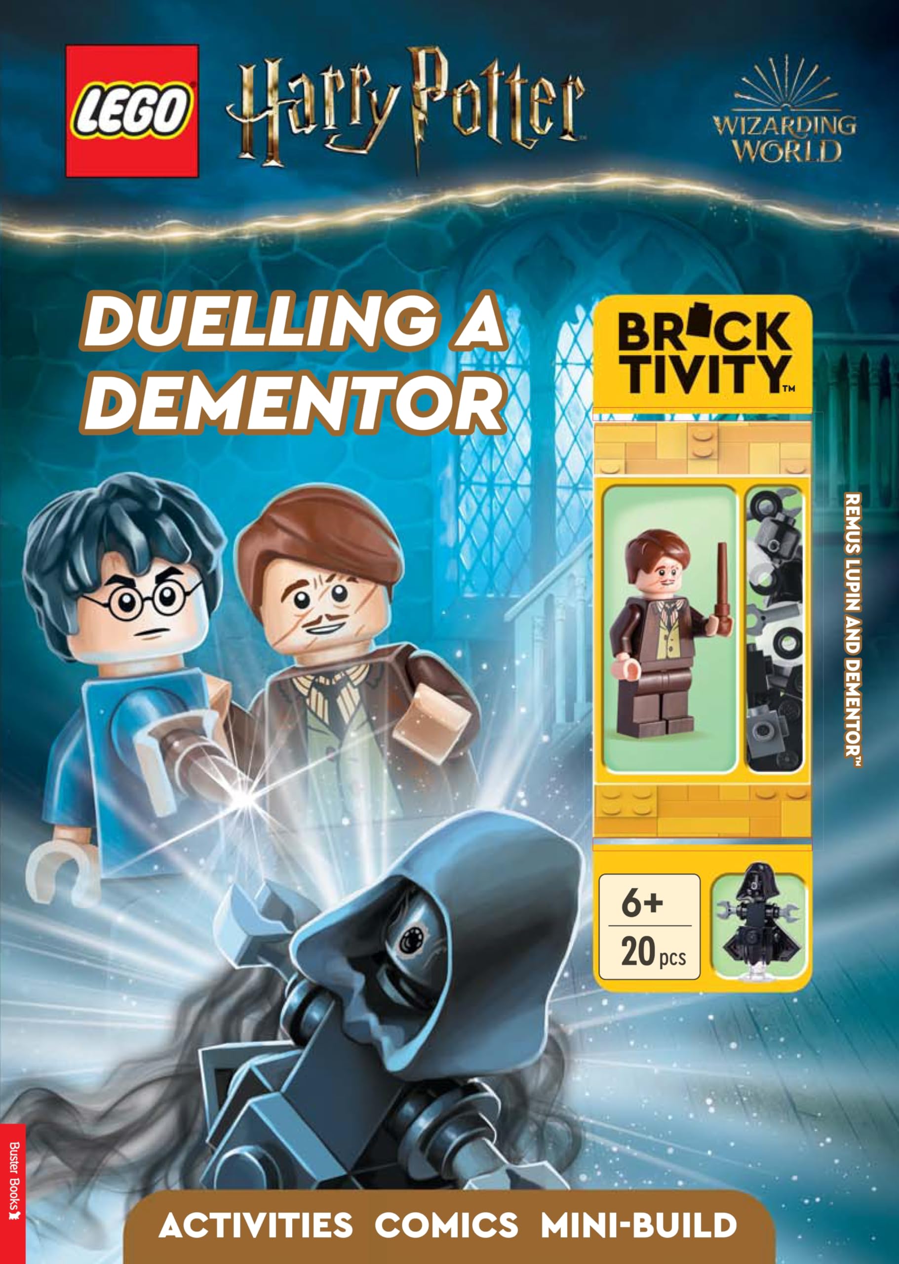 LEGO® Harry Potter™: Duelling a Dementor Activity Book (with Professor Remus Lupin minifigure and Dementor™ mini-build) (LEGO® Minifigure Activity) Manga