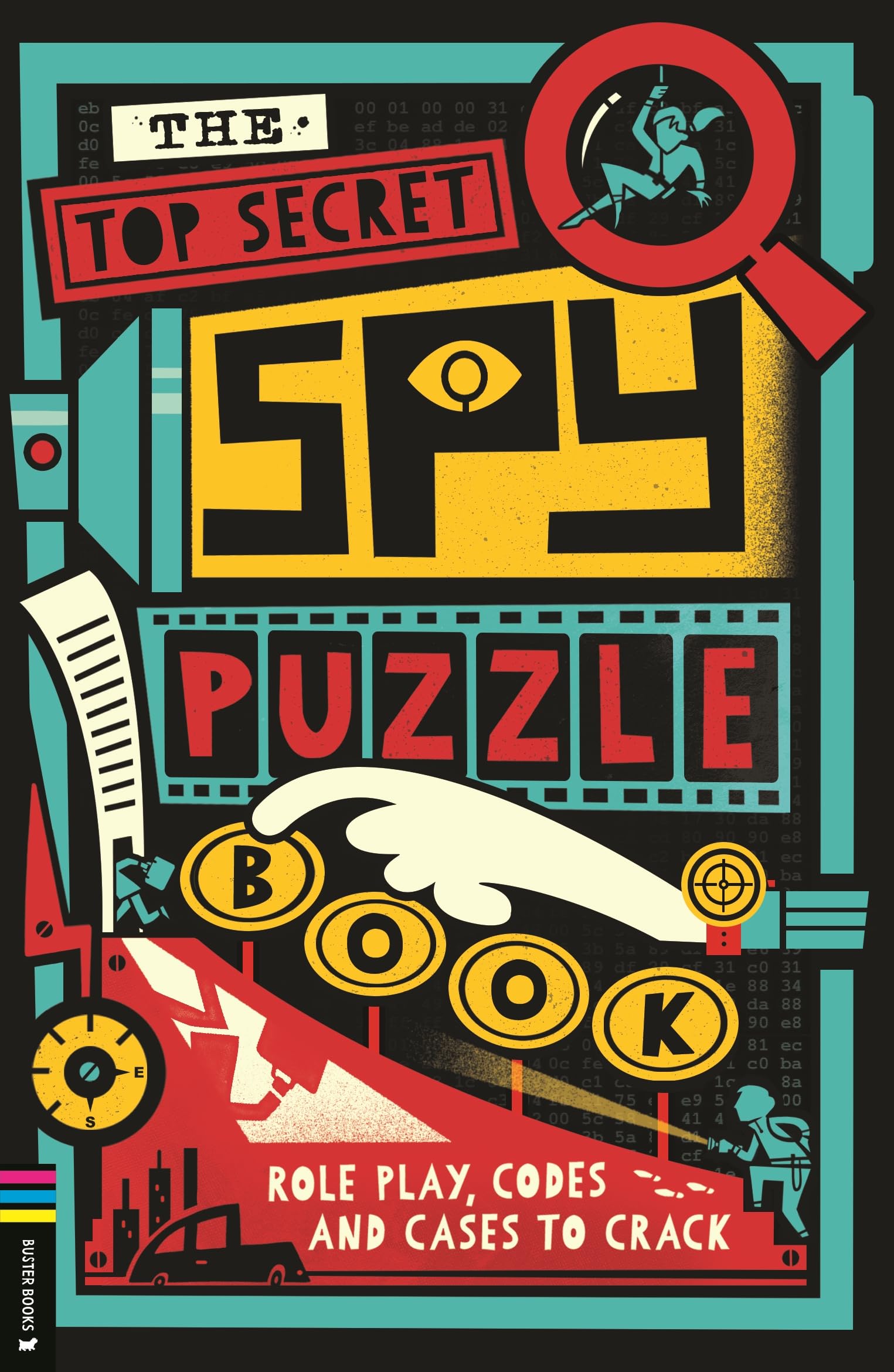 The Top Secret Spy Puzzle Book: Role Play, Codes and Cases to Crack (Operation Solve It) Tiptoi & Games