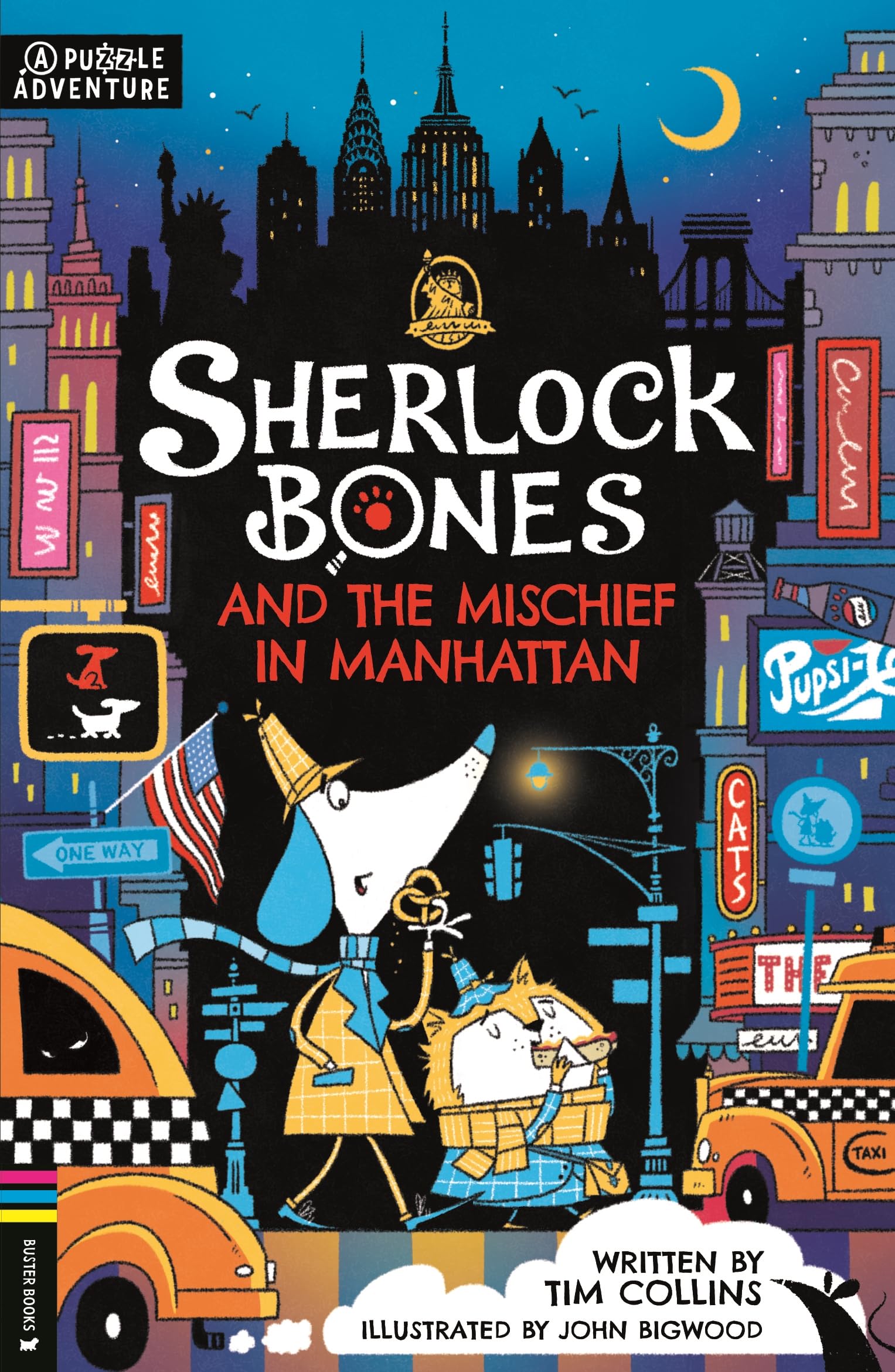 Sherlock Bones 05 and the Mischief in Manhattan Novels & Short Stories