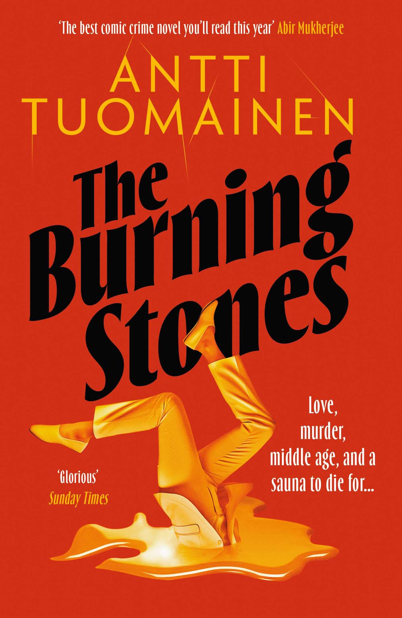The Burning Stones: The nail-bitingly tense, darkly funny new thriller from the author of The Man Who Died Humour & Satire