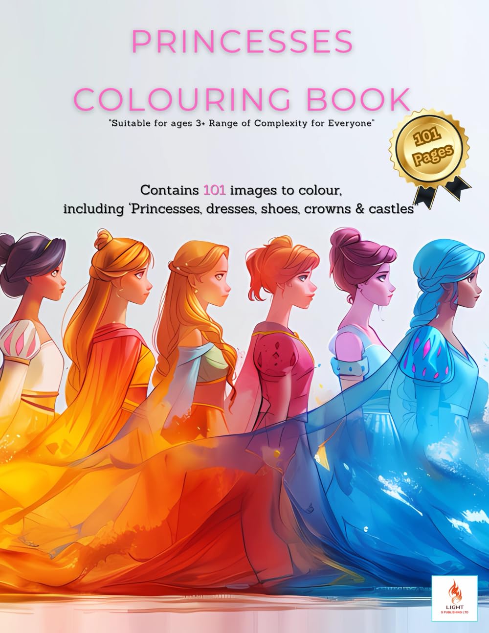 Princesses Colouring Book (Colouring In Books) Non-fiction