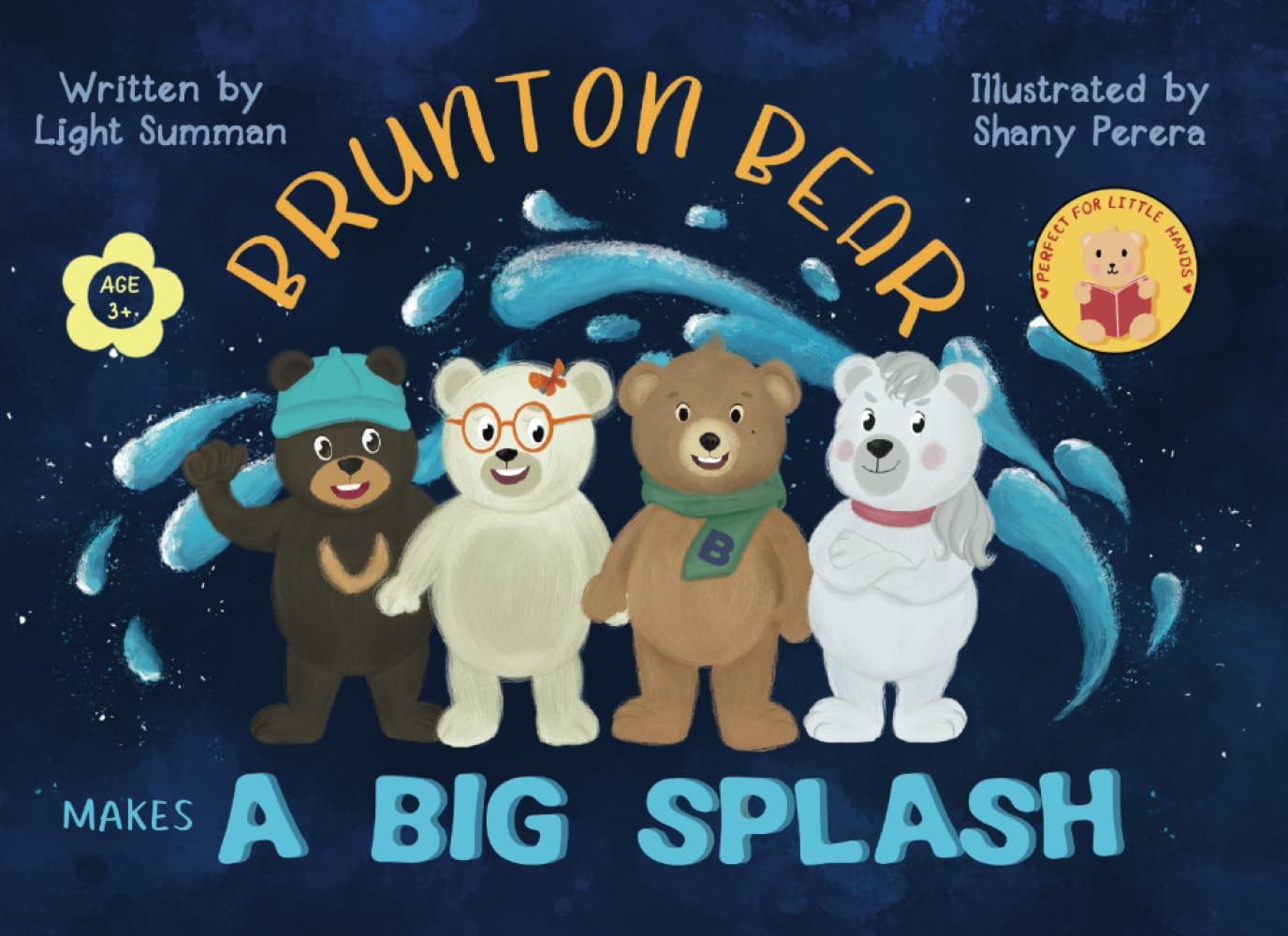 Brunton Bear makes a Big Splash: Cute animal characters, Childrens story book, Ideal for children ages 3years+, Boys and Girls Leisure & Fun