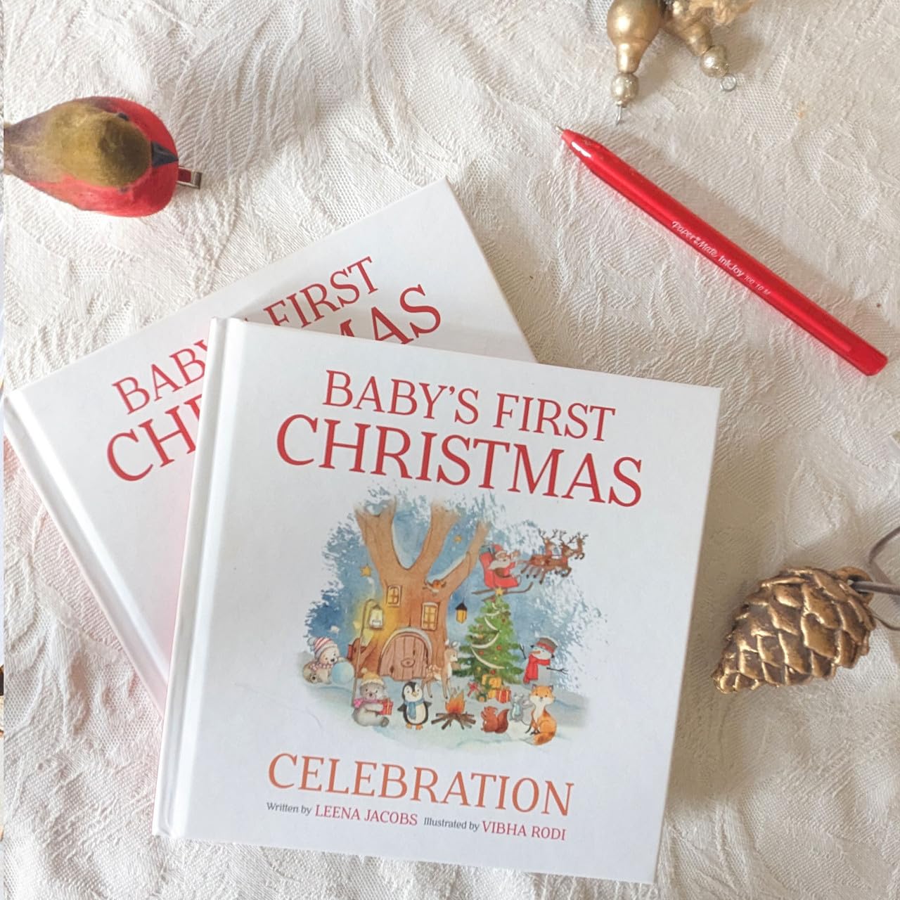 Baby's First Christmas Book 1st Xmas Baby Keepsake Gift Book Christmas for Baby and New Parents Present Children's books