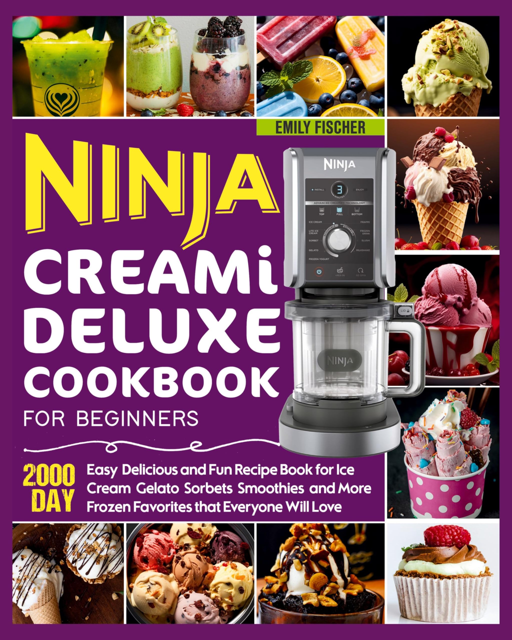 Ninja Creami Deluxe Cookbook for Beginners Cooking & Enjoying