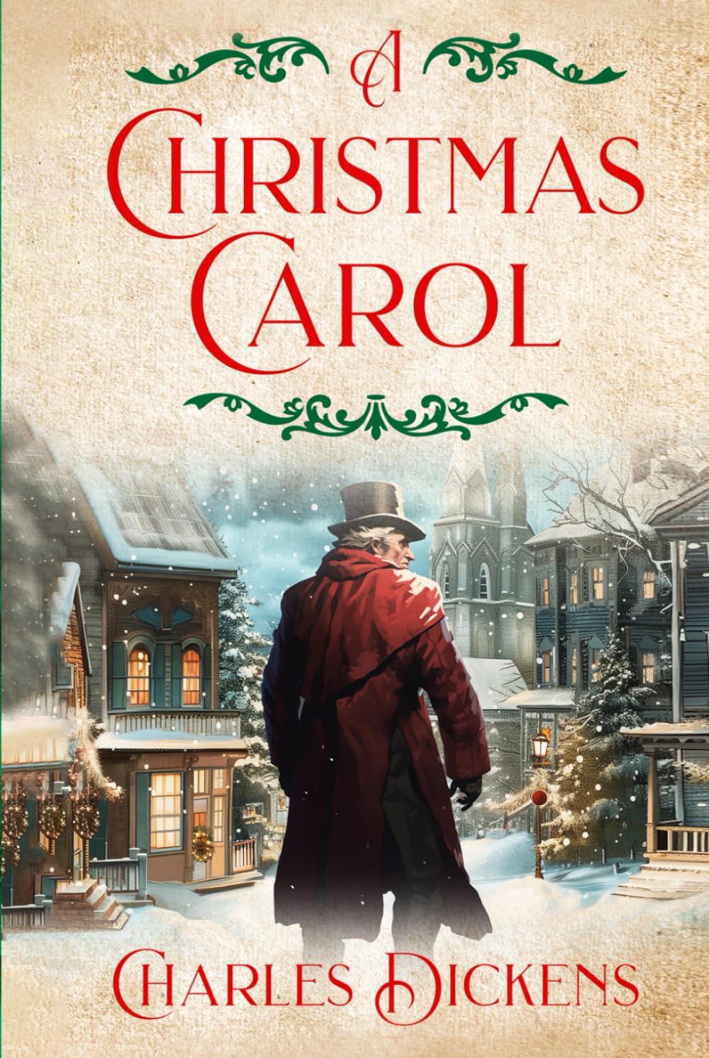 A Christmas Carol - Hardcover Edition: The original classic book by Charles dickens Contemporary literature