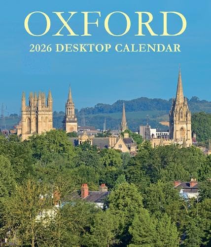 Oxford Large Desktop Calendar - 2026 Travel