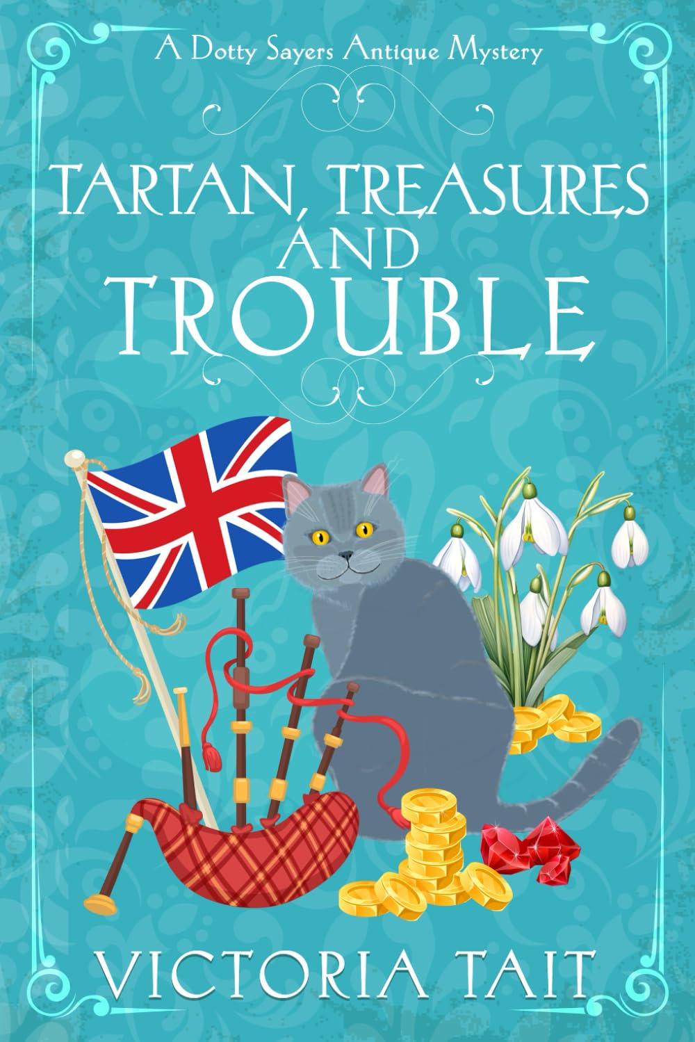 Tartan, Treasures and Trouble (A Dotty Sayers Antique Mystery, Band 12) Detective & CSI