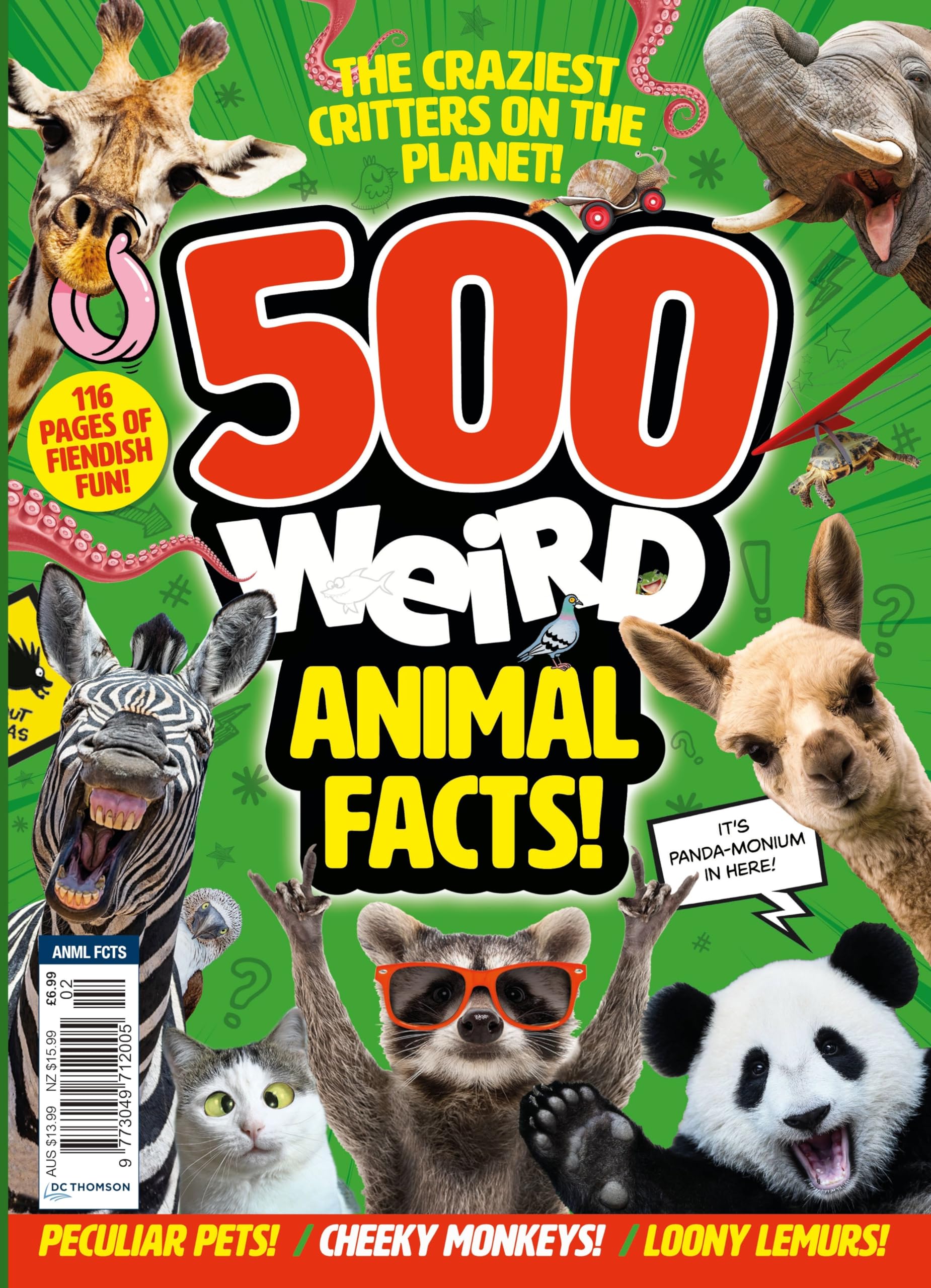 Product Image: 500 Weird Animal Facts