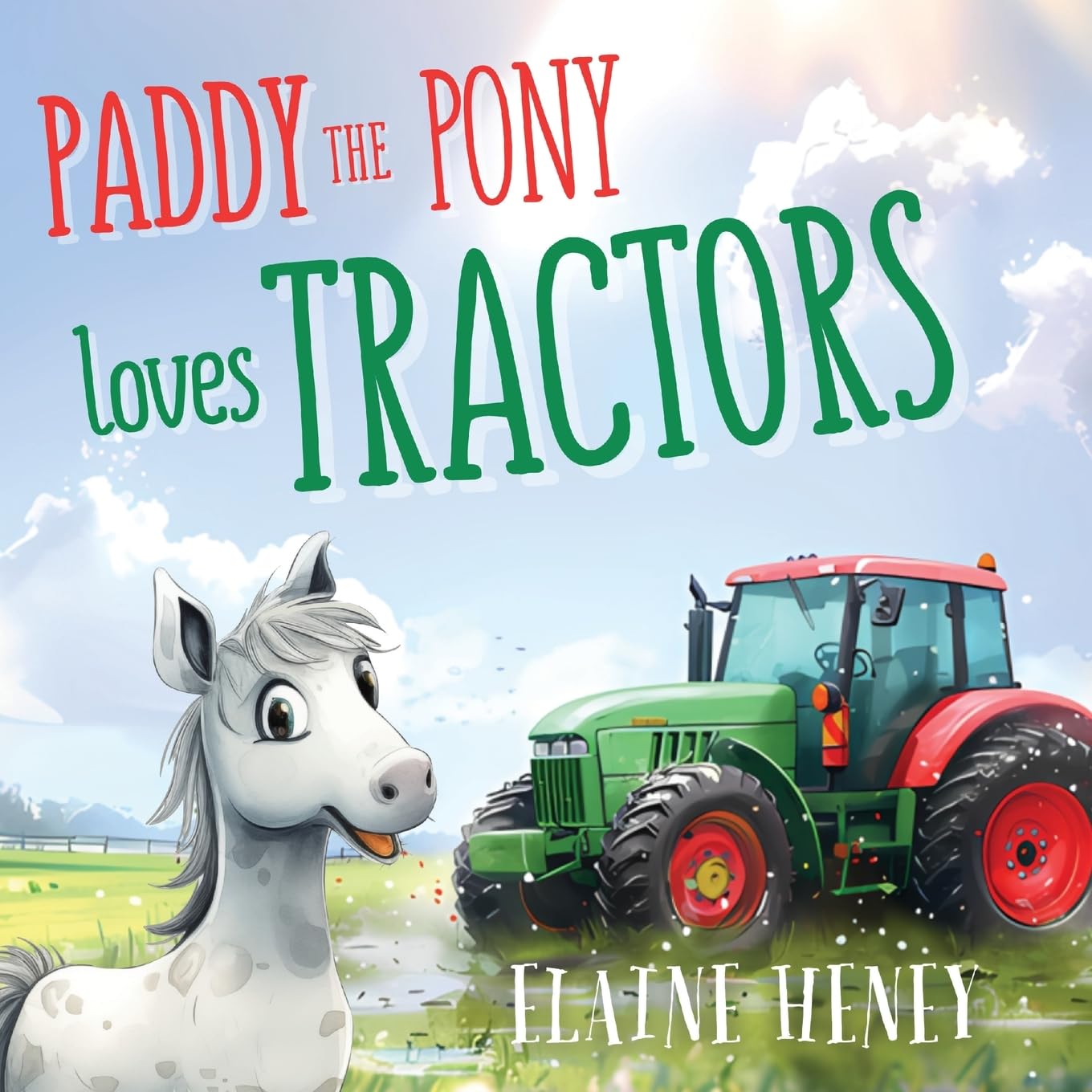 Paddy the Pony Loves Tractors book