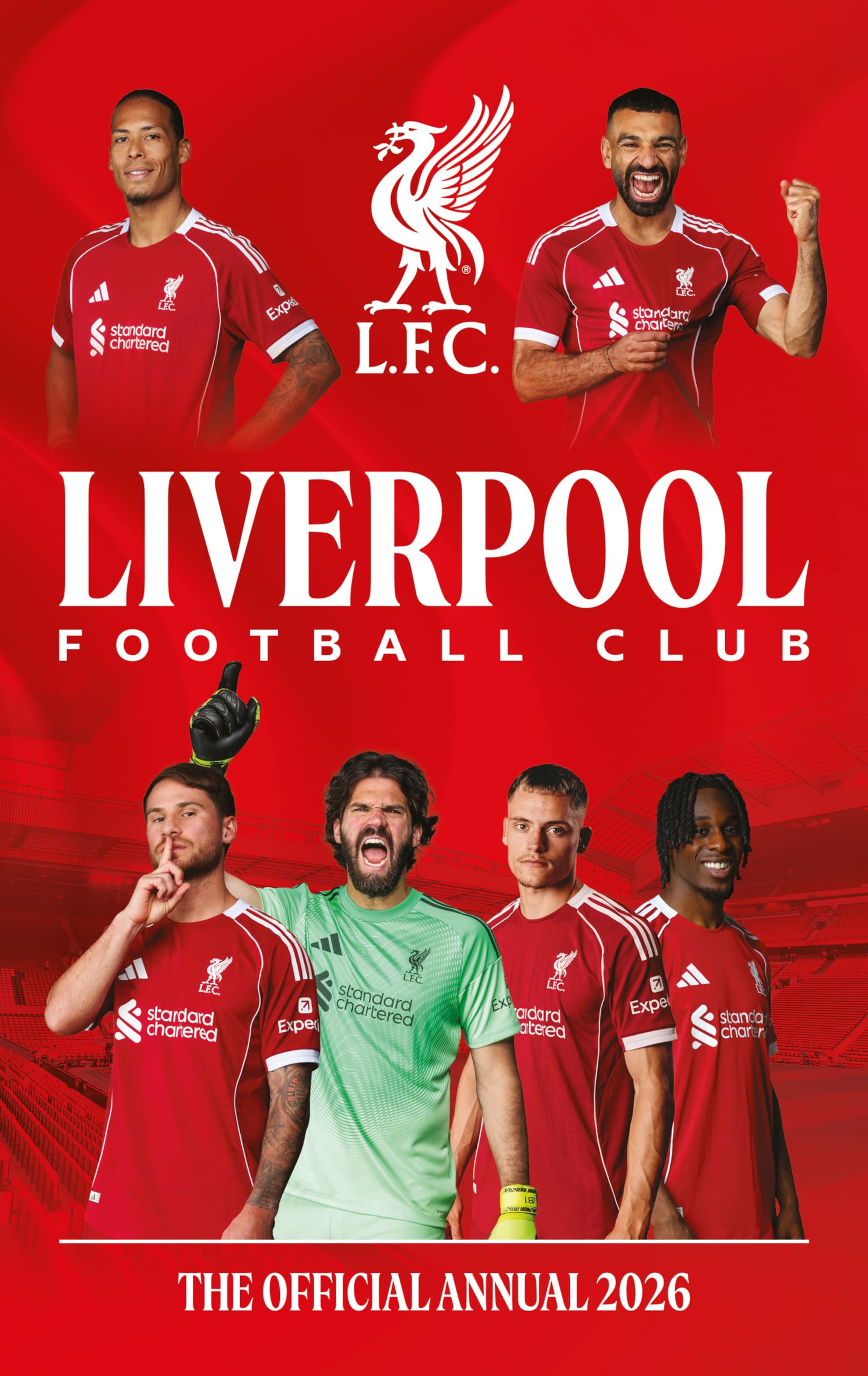 Liverpool FC Official Annual 2026 book