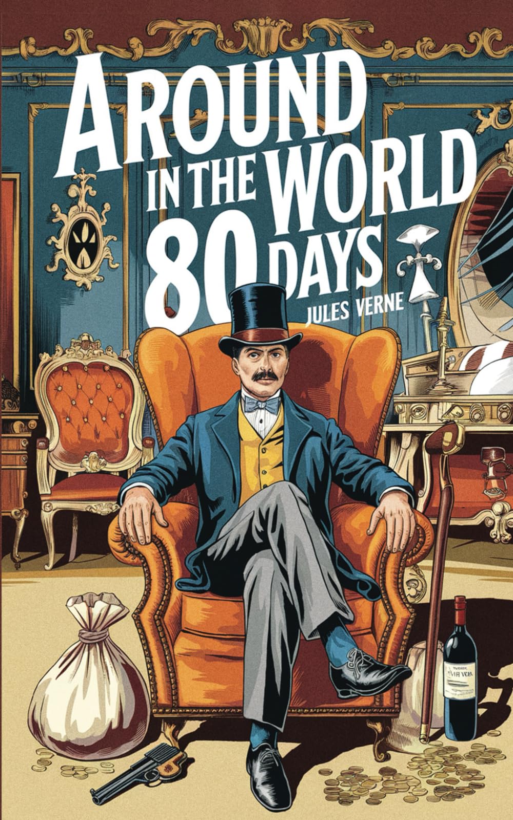 Around the World in 80 Days: The Travel Adventure of a Lifetime: Phileas Fogg’s Daring Journey to Prove the Unthinkable Classics