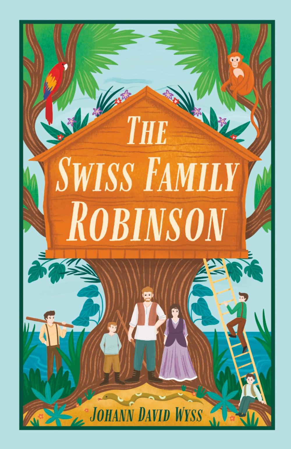 The Swiss Family Robinson (Illustrated): Classic Edition with Vintage Illustrations Classics