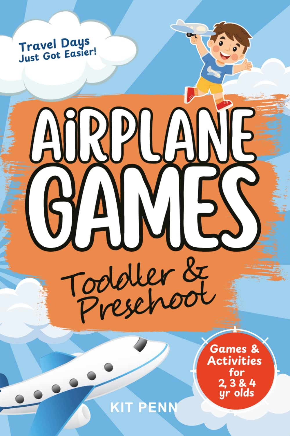 Airplane Games: Toddler & Preschool | Games & Activities for 2, 3 and 4 year olds | Travel Days just got Easier! (Travel Games) Leisure & Fun