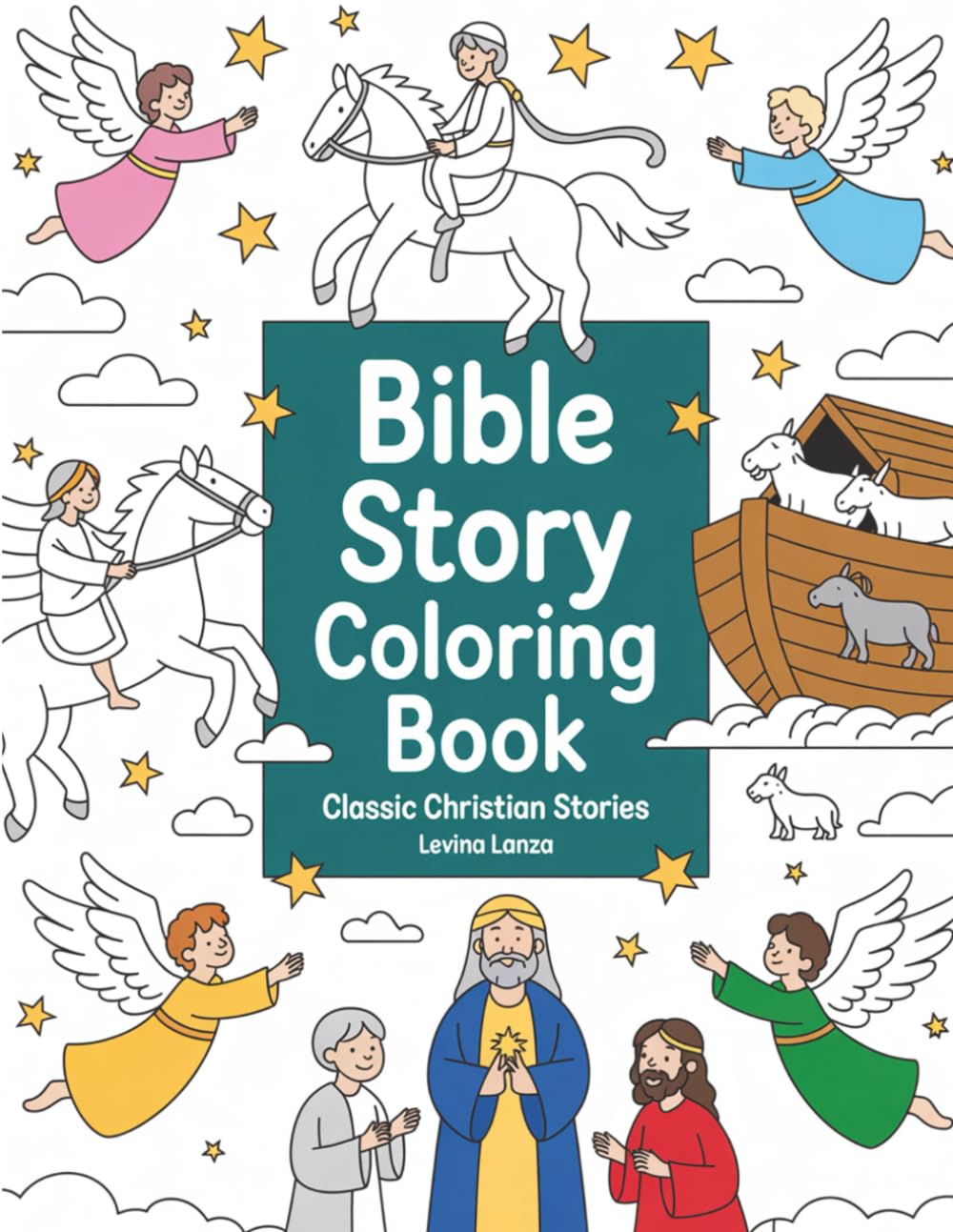Bible Story Coloring Book Non-fiction
