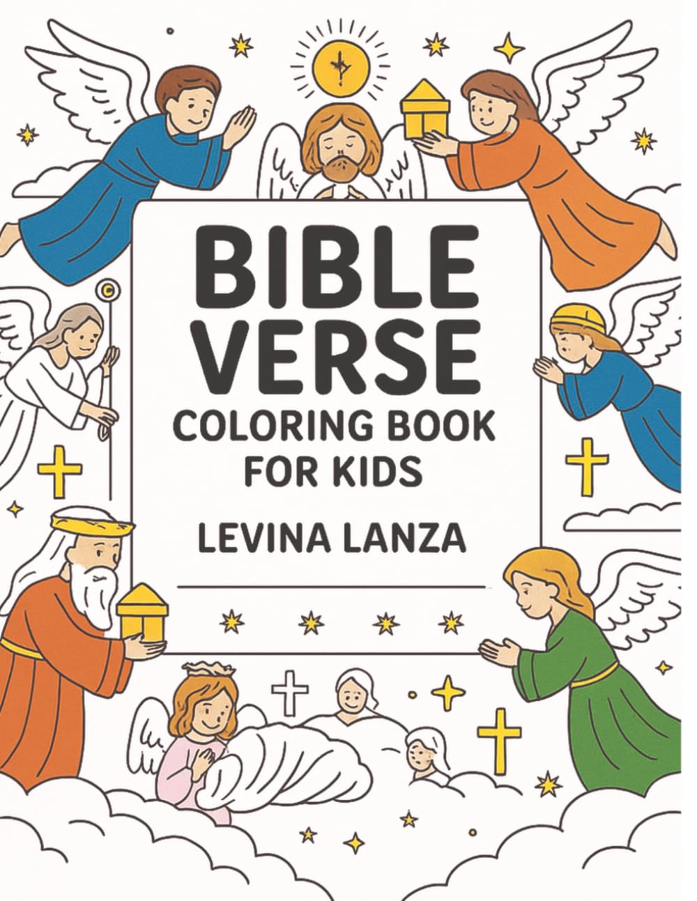 Bible Verse Coloring Book for Kids Non-fiction