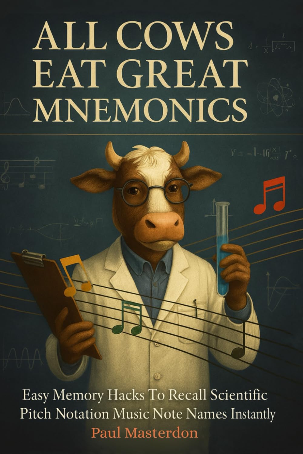 All Cows Eat Great Mnemonics - Easy Memory Hacks to Recall Scientific Pitch Notation Music Notes Names & Locations Instantly Arts & Music
