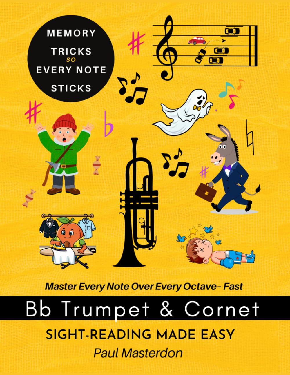 Trumpet Sight-Reading Made Easy for B-flat Trumpet & Cornet Players Arts & Music