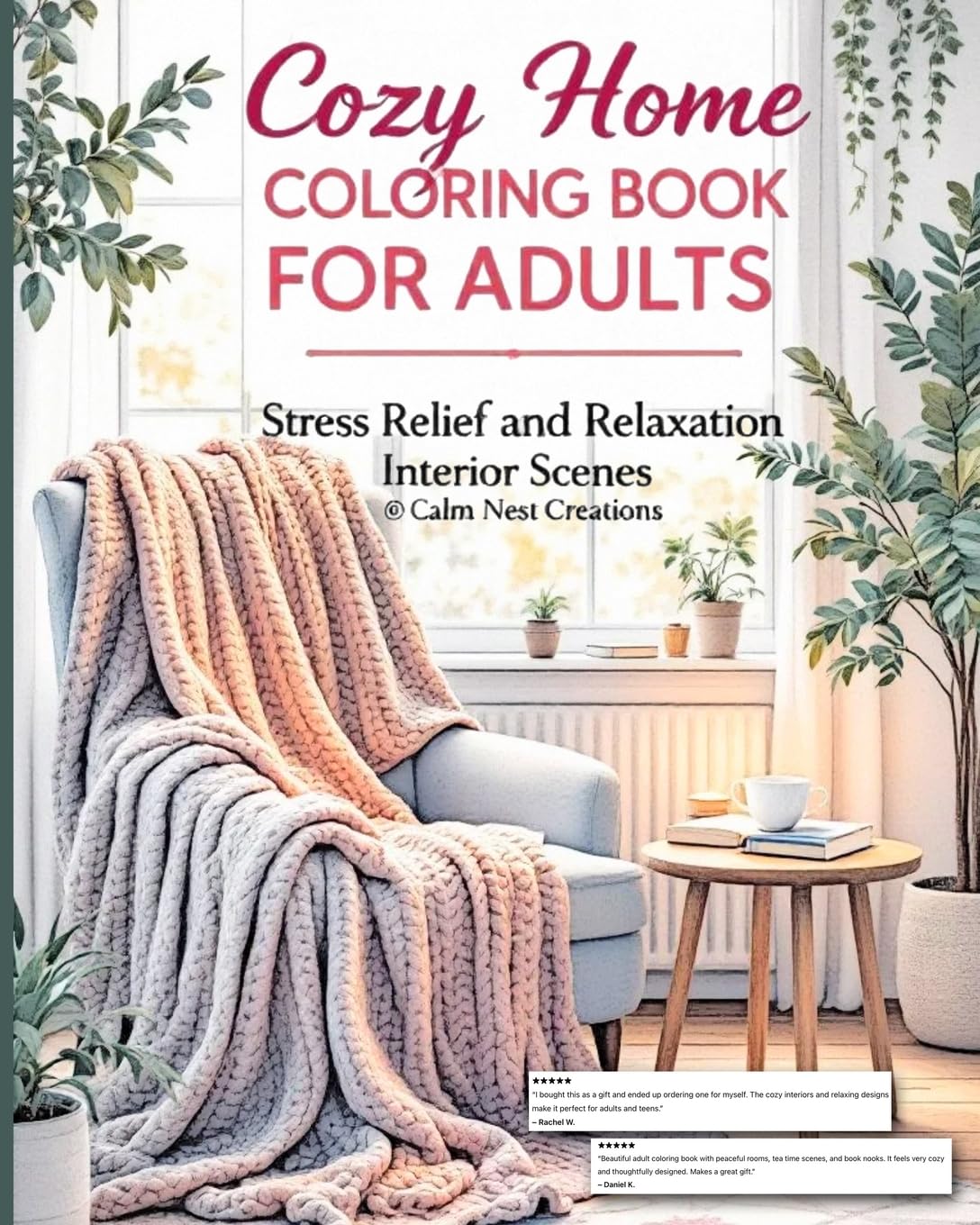 Cozy Home Coloring Book for Adults Hobbies & Crafts