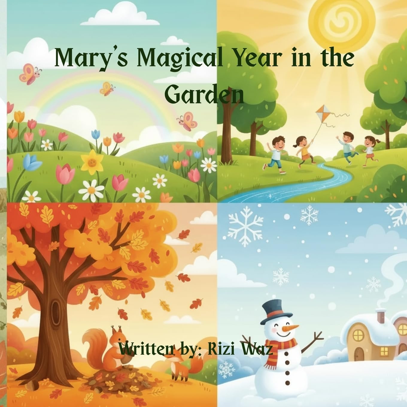 Mary's Magical Year in the Garden Children's books