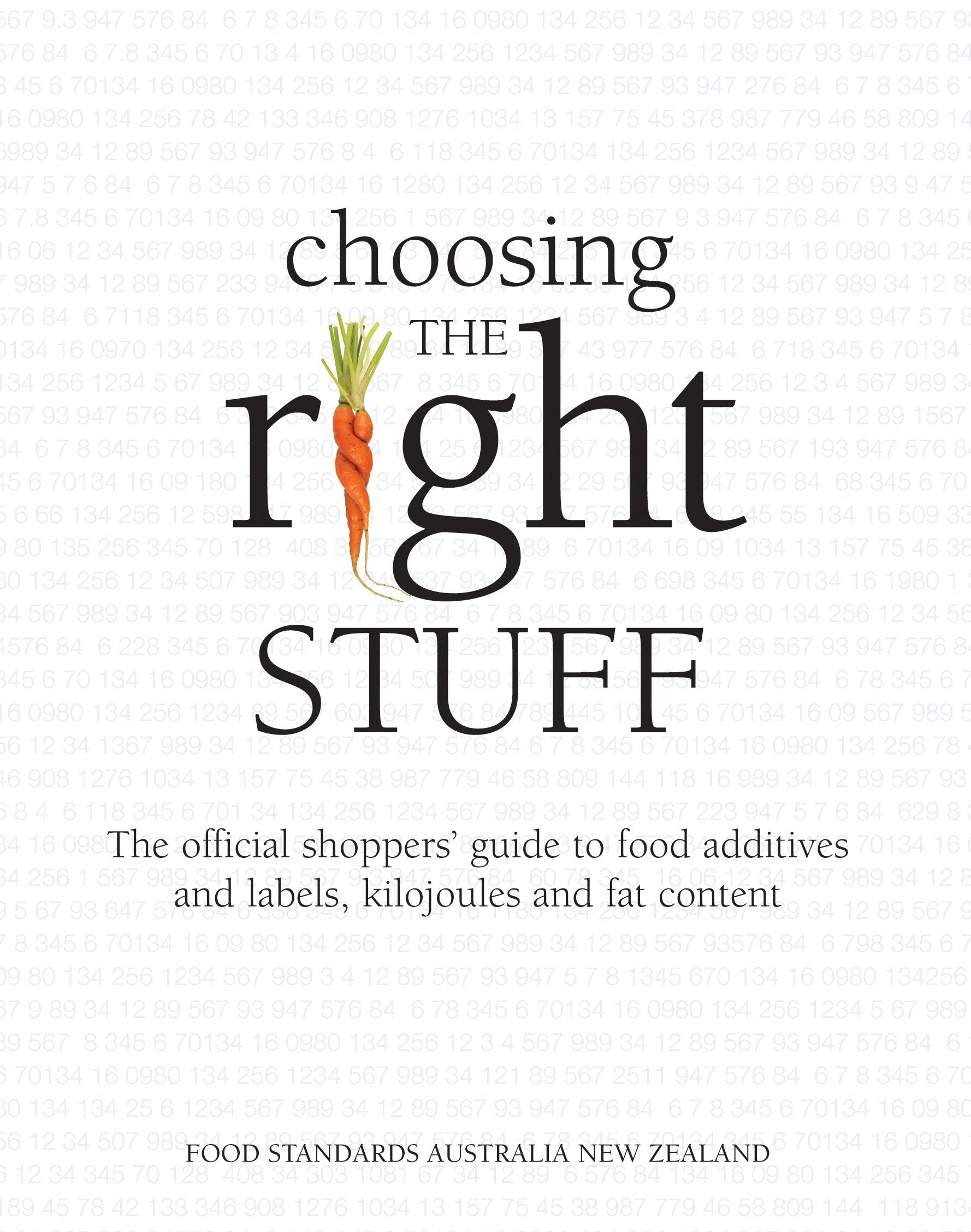 Choosing the Right Stuff Health, Nutrition & Fitness