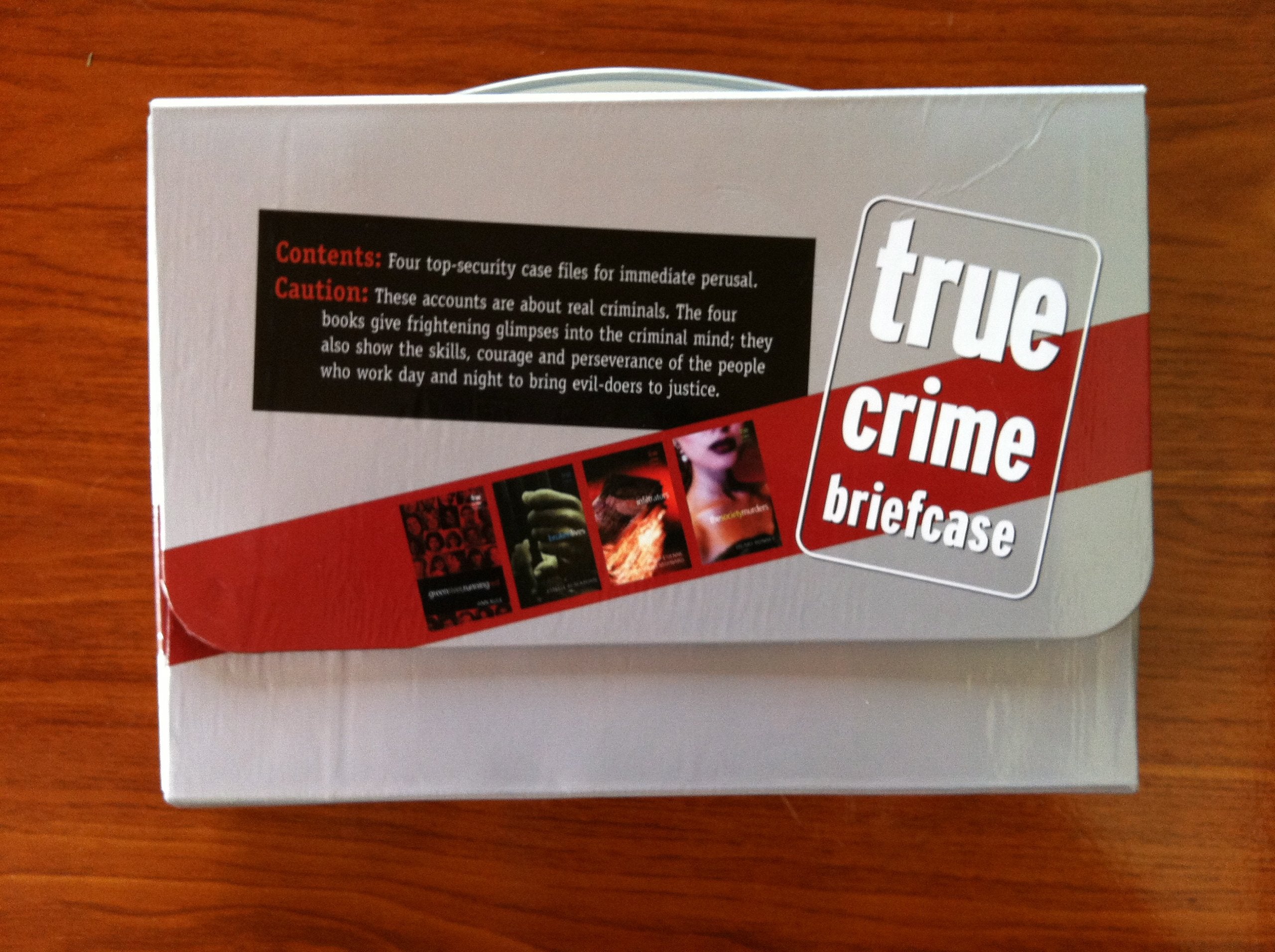 True Crime Briefcase: Green River Running ~ The Society Murders ~ The Infiltrators ~ Broken Lives Books