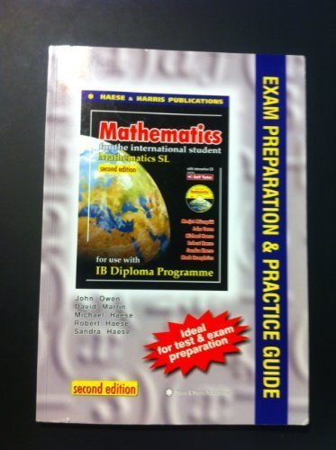 Mathematics for the International Student IB Diploma: SL Exam and Prep Guide Mathematics