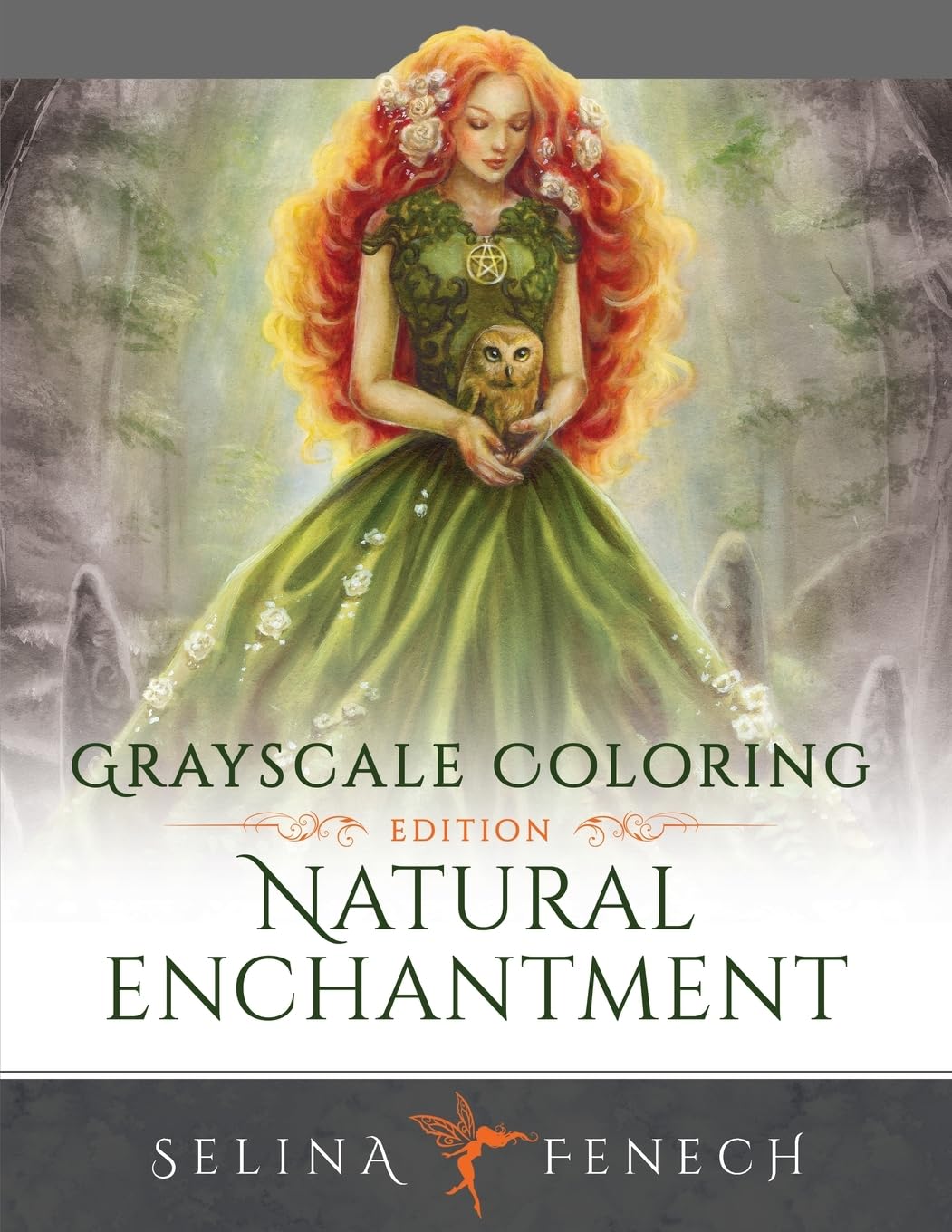 Natural Enchantment - Grayscale Coloring Edition (Grayscale Coloring by Selina Fenech) Hobbies & Crafts