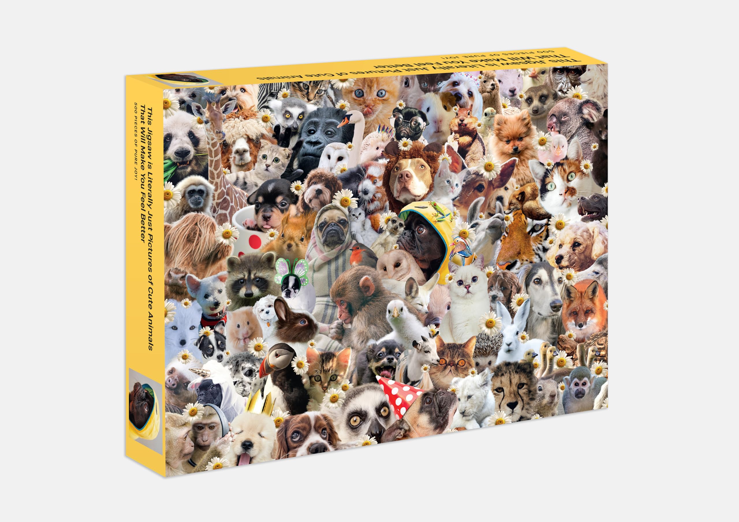This Jigsaw Is Literally Just Pictures of Cute Animals That Will Make You Feel B Etter: 500 Piece Mathematics