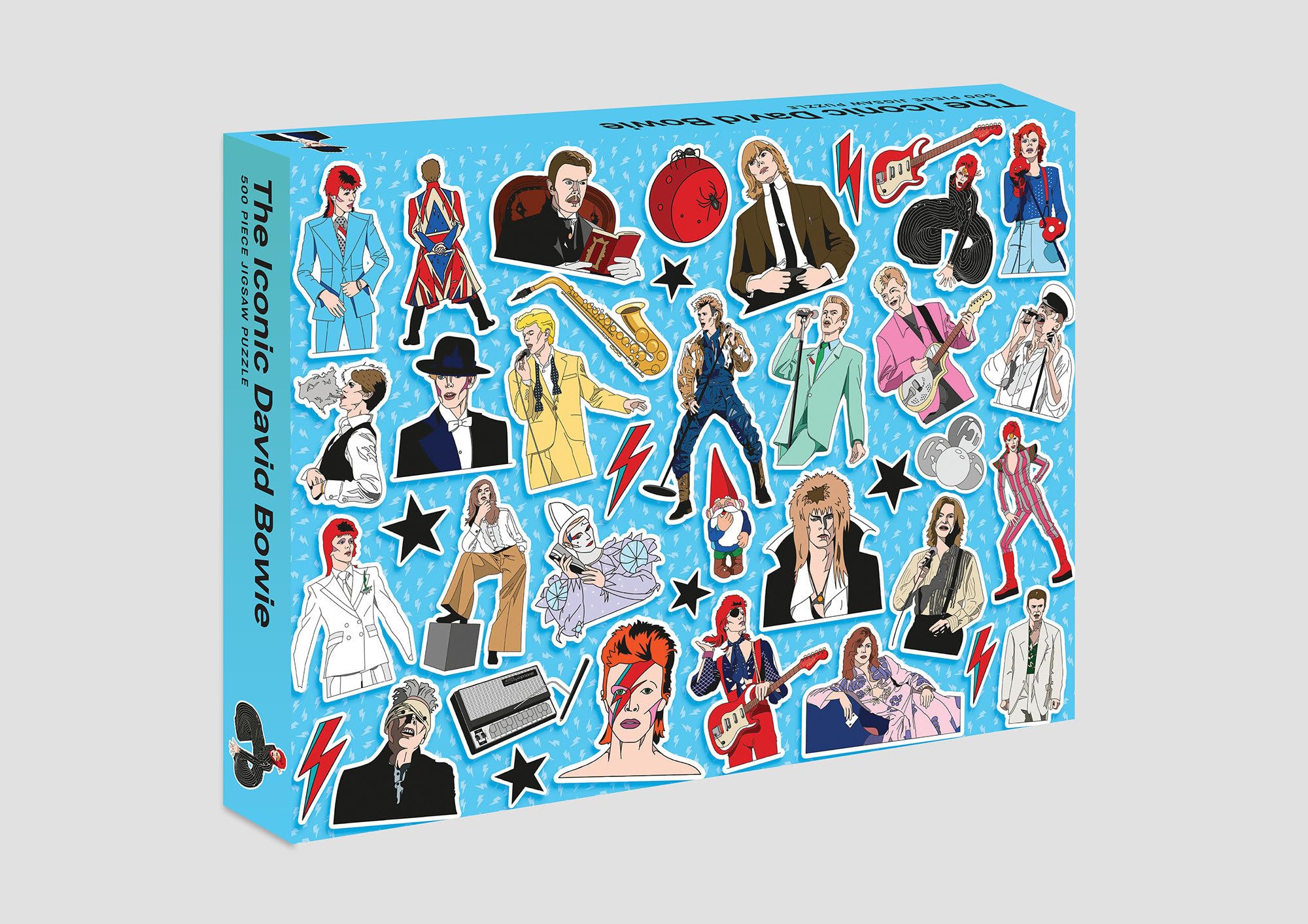The Iconic David Bowie: 500-Piece Jigsaw Puzzle Arts & Music