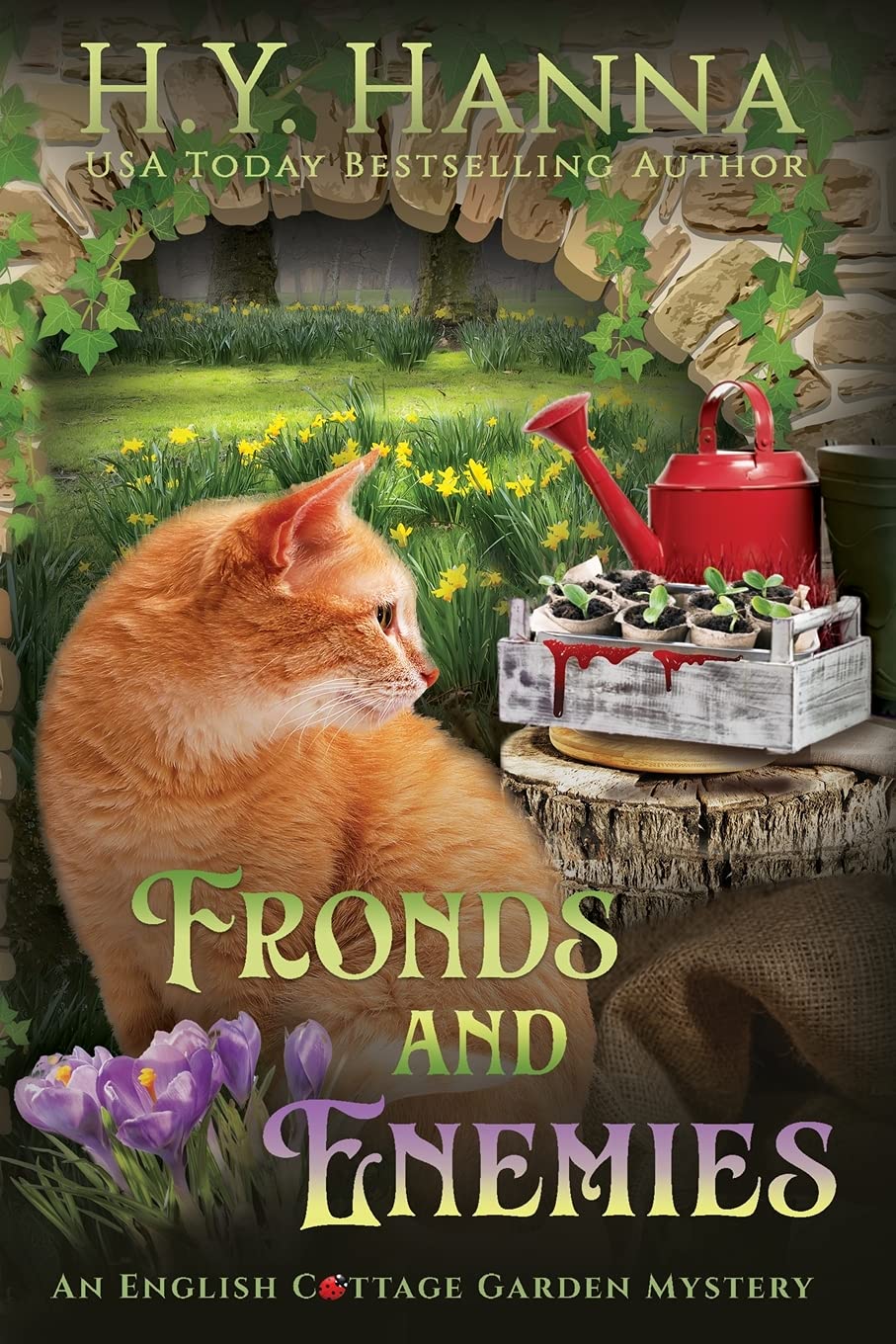 Fronds and Enemies (Large Print): The English Cottage Garden Mysteries - Book 5 Contemporary literature Books