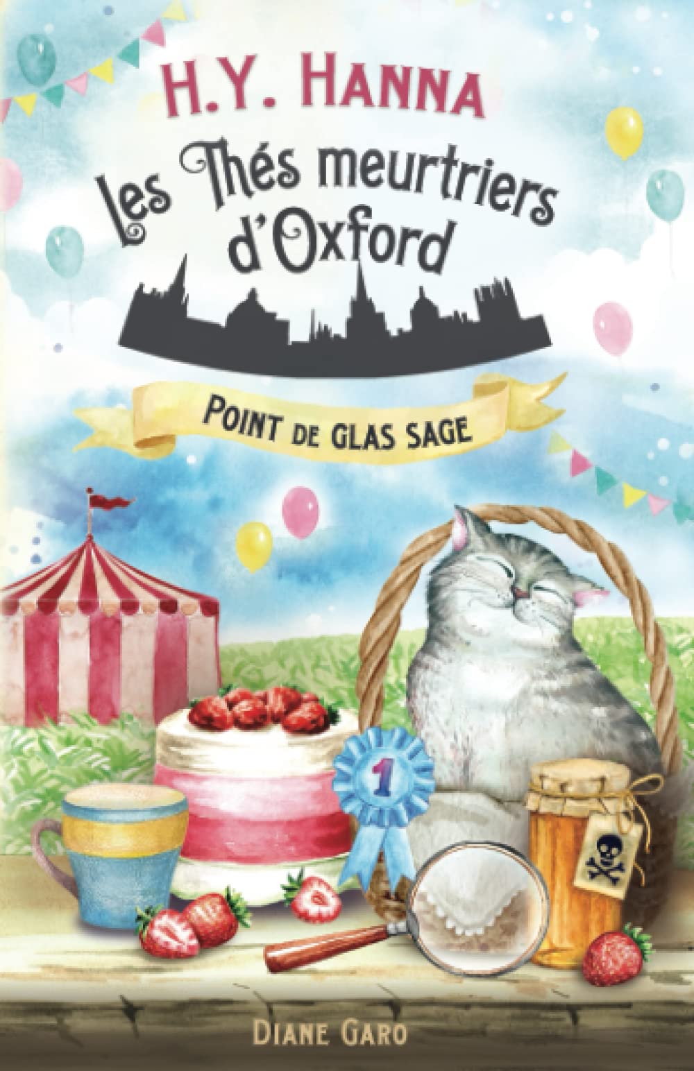 Point de glas sage: (Les Thés meurtriers d’Oxford ~ Livre 4) Cosy Mystery & Humour