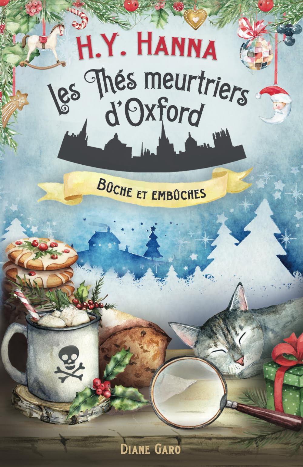 Bûche et embûches: (Les Thés meurtriers d’Oxford - Livre 10) - Tome spécial Noël ! Detective & CSI