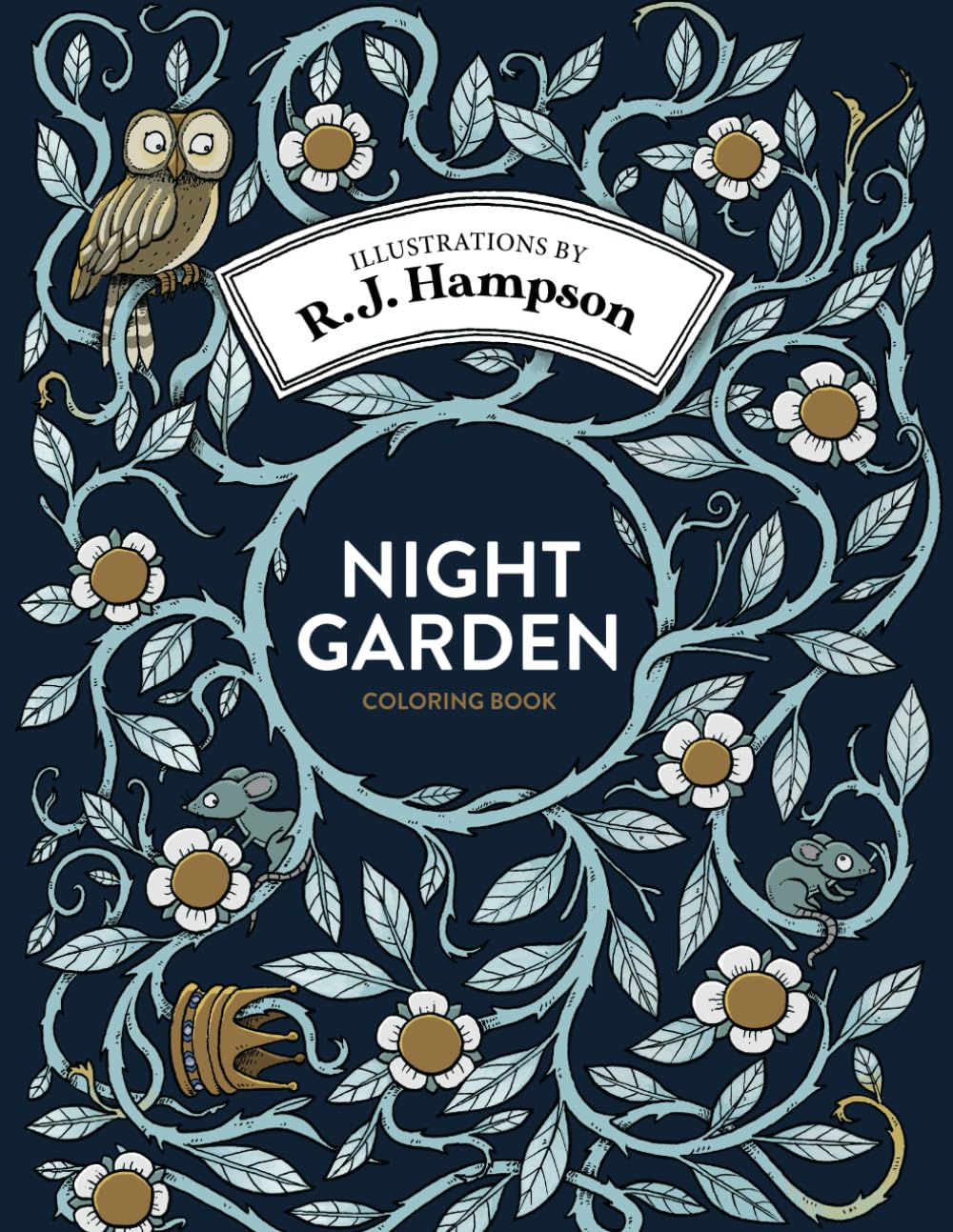 Night Garden Coloring Book (R.J. Hampson Coloring Books) Film, Art & Culture