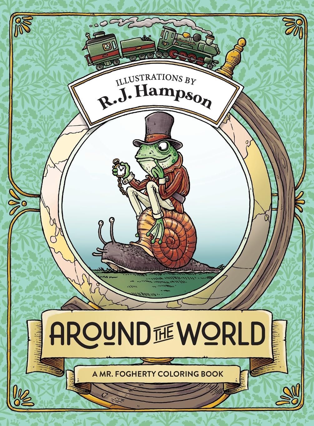 Around The World: A Mr. Fogherty Coloring Book book