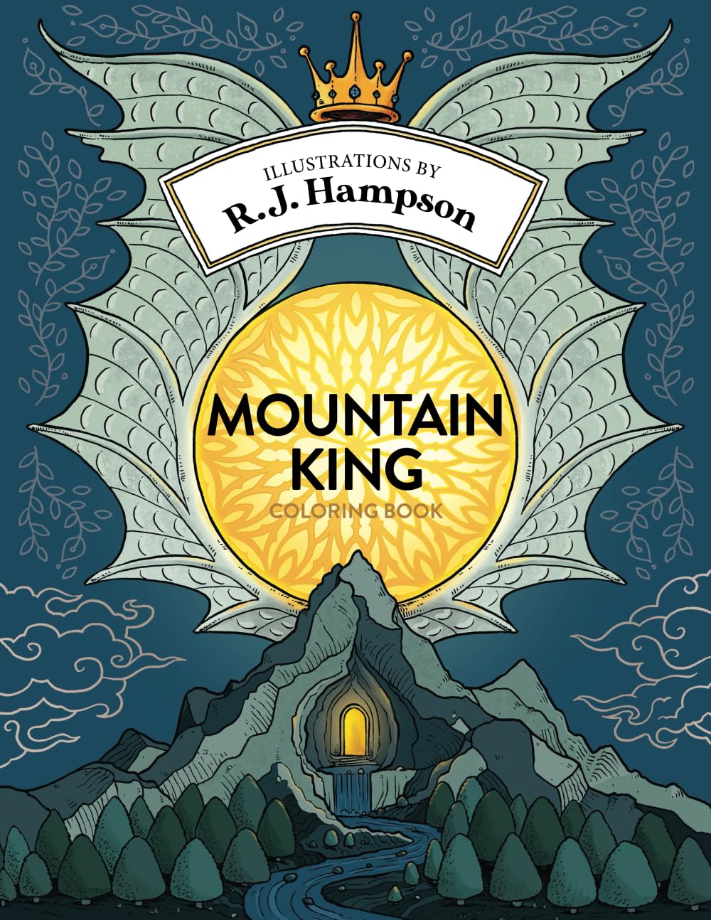 Mountain King Coloring Book (R.J. Hampson Coloring Books) Film, Art & Culture