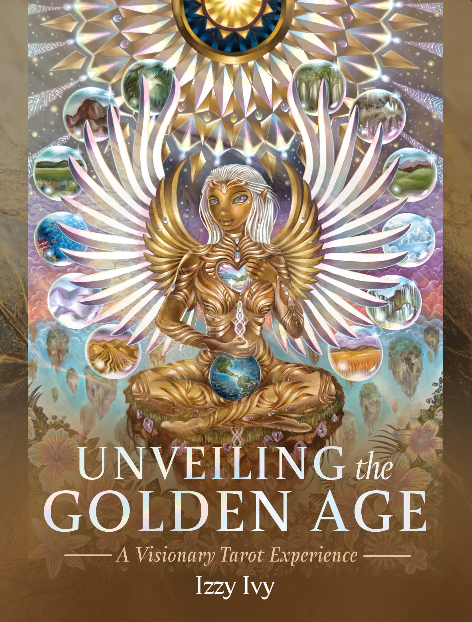 Unveiling the Golden Age: A Visionary Tarot Experience Deluxe Tarot Set book