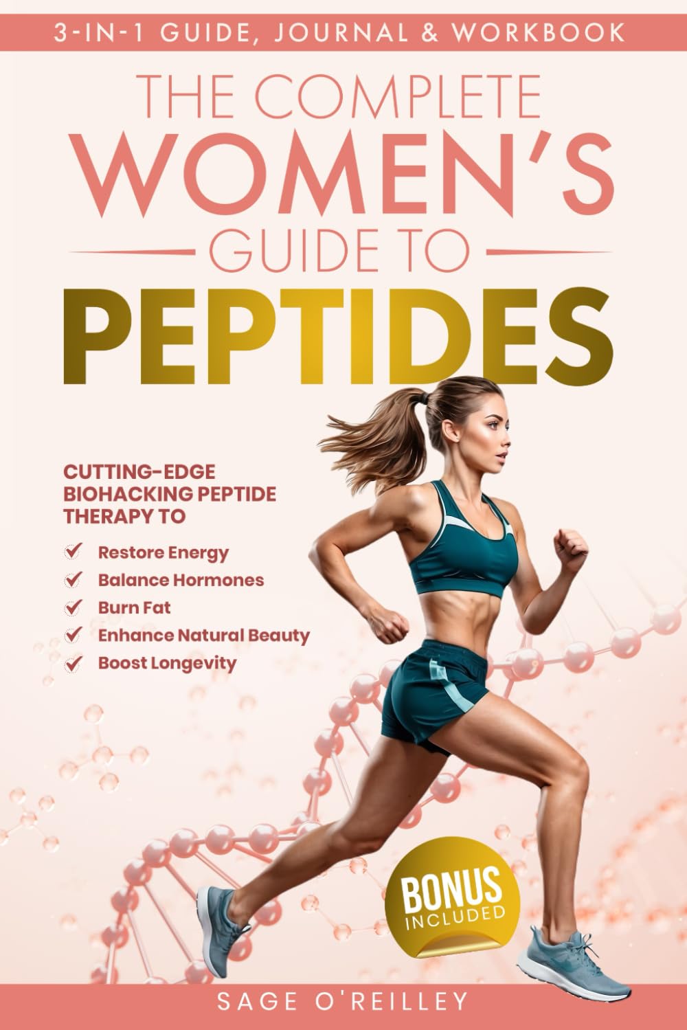 The Complete Women’s Guide to Peptides: Cutting-Edge Biohacking Peptide Therapy to Restore Energy, Balance Hormones, Burn Fat, Enhance Natural Beauty, and Boost Longevity (Biohacking for Women) Leisure, Home & Garden