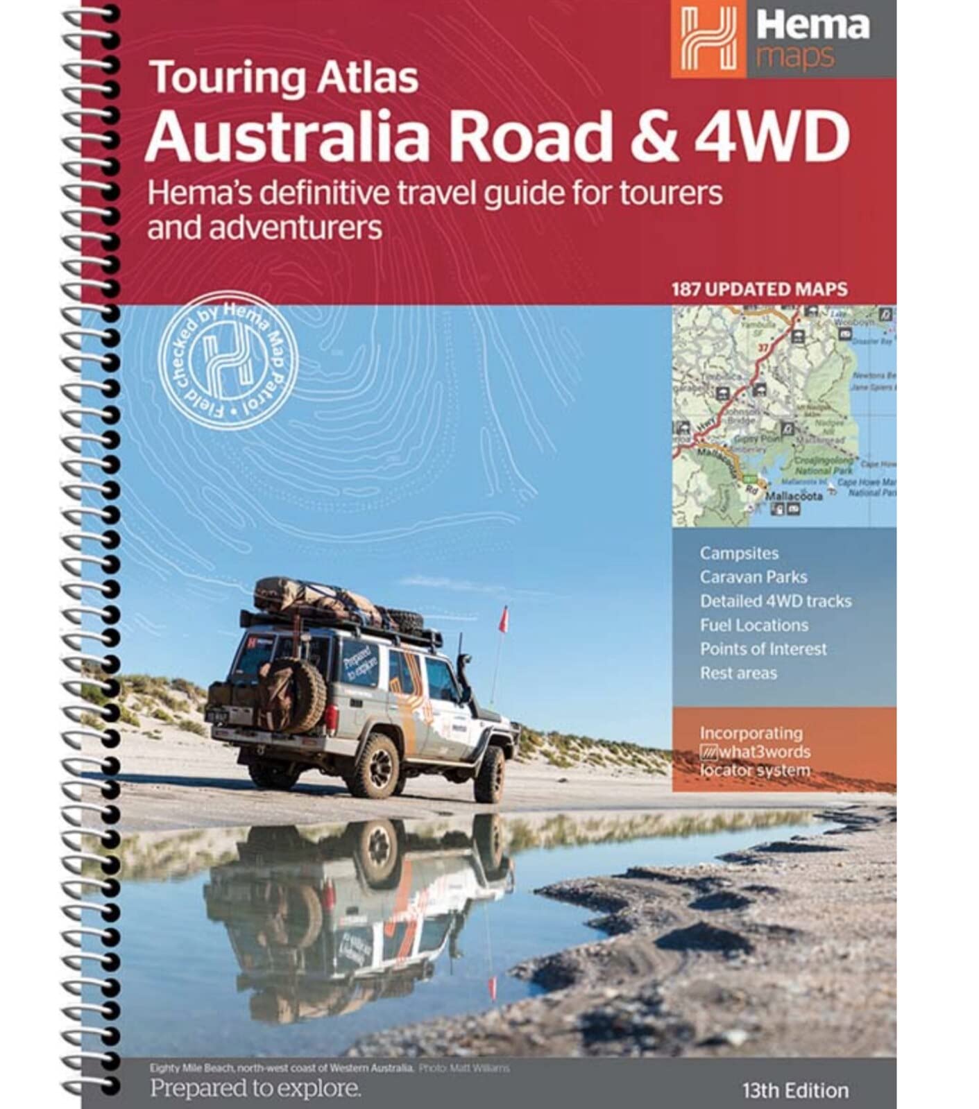 Australia Road & 4WD touring atlas A4 Leisure, Home & Garden